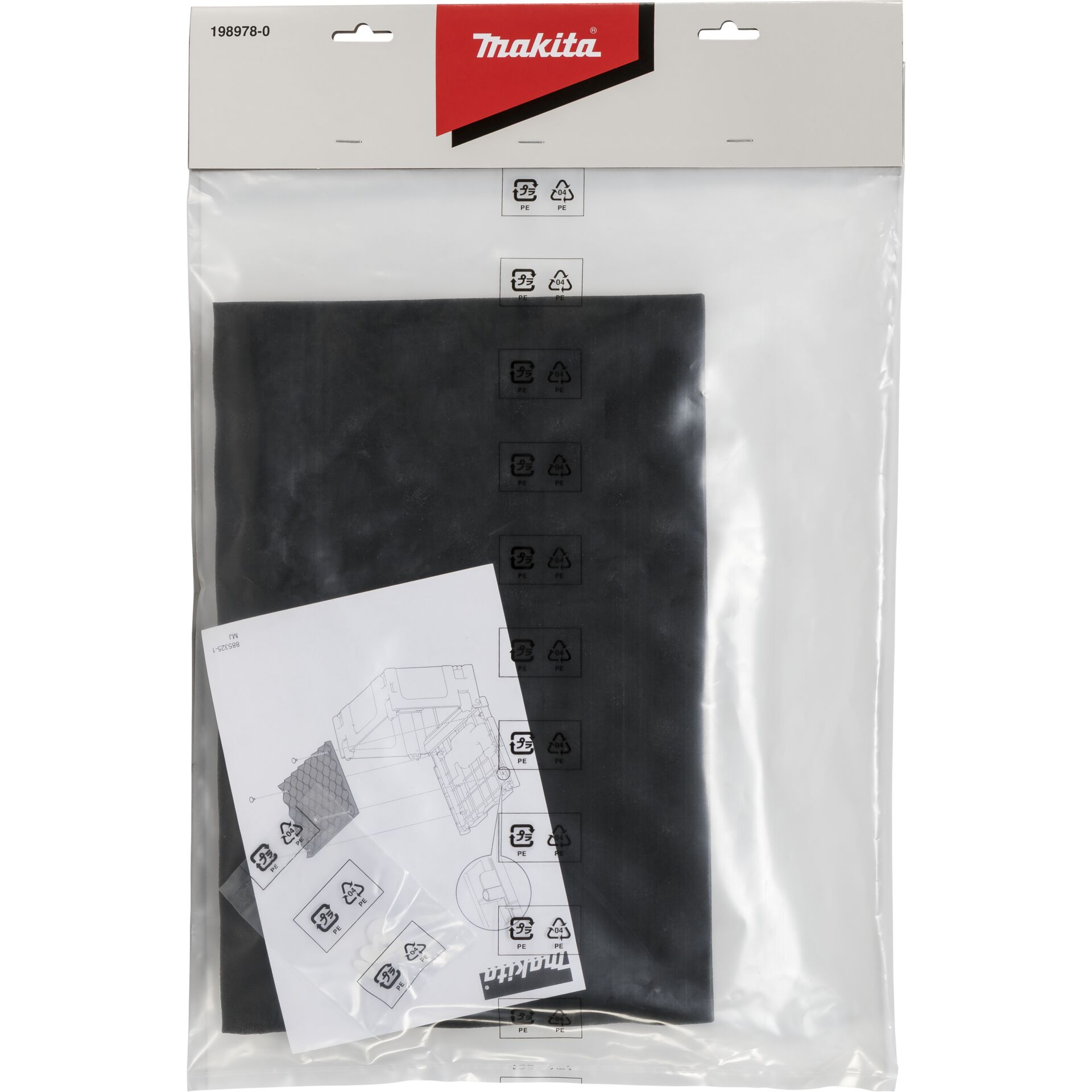Makita 198978-0 Deckelpolster MAKPAC