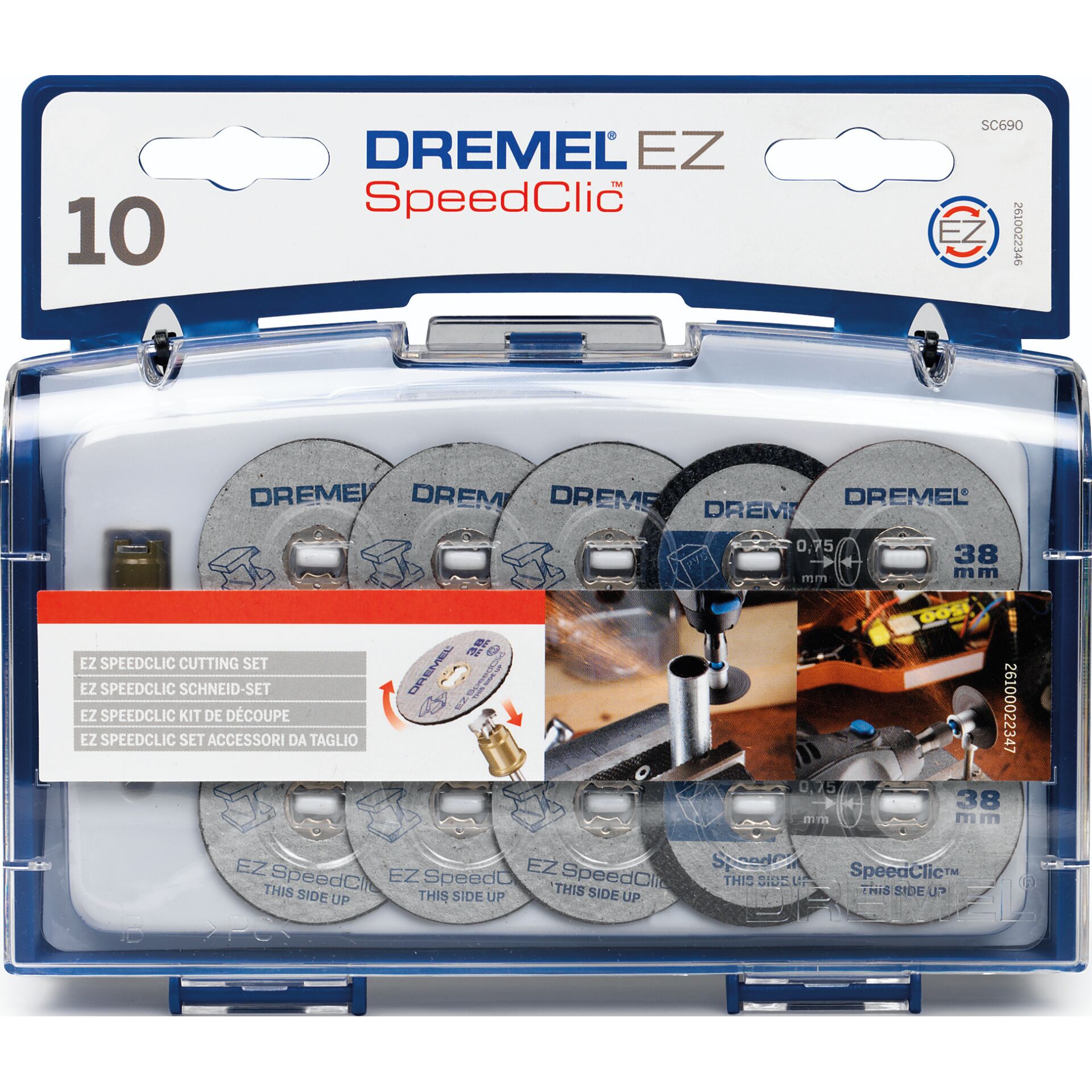 Dremel SC690 EZ SpeedClic Schneid-Set Dremel SC690 EZ SpeedClic Schneid-Set