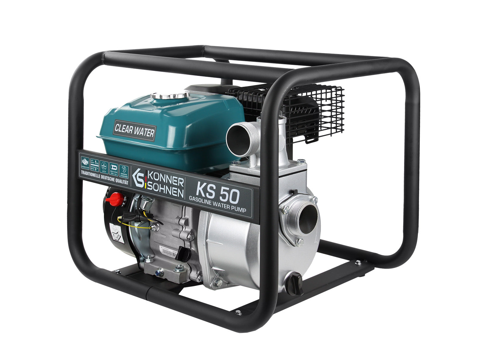 Könner & Söhnen Motorpumpe für sauberes Wasser KS 50