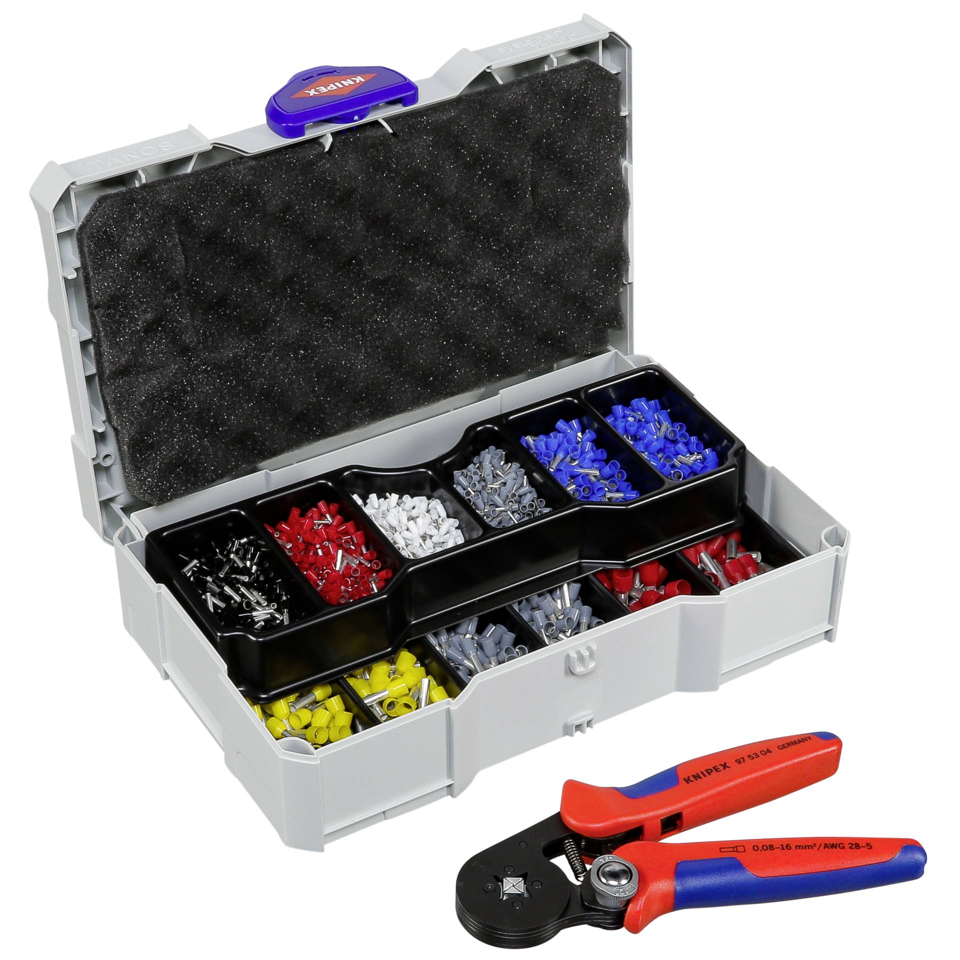 KNIPEX Aderendhuelsensortiment KNIPEX Aderendhuelsensortiment