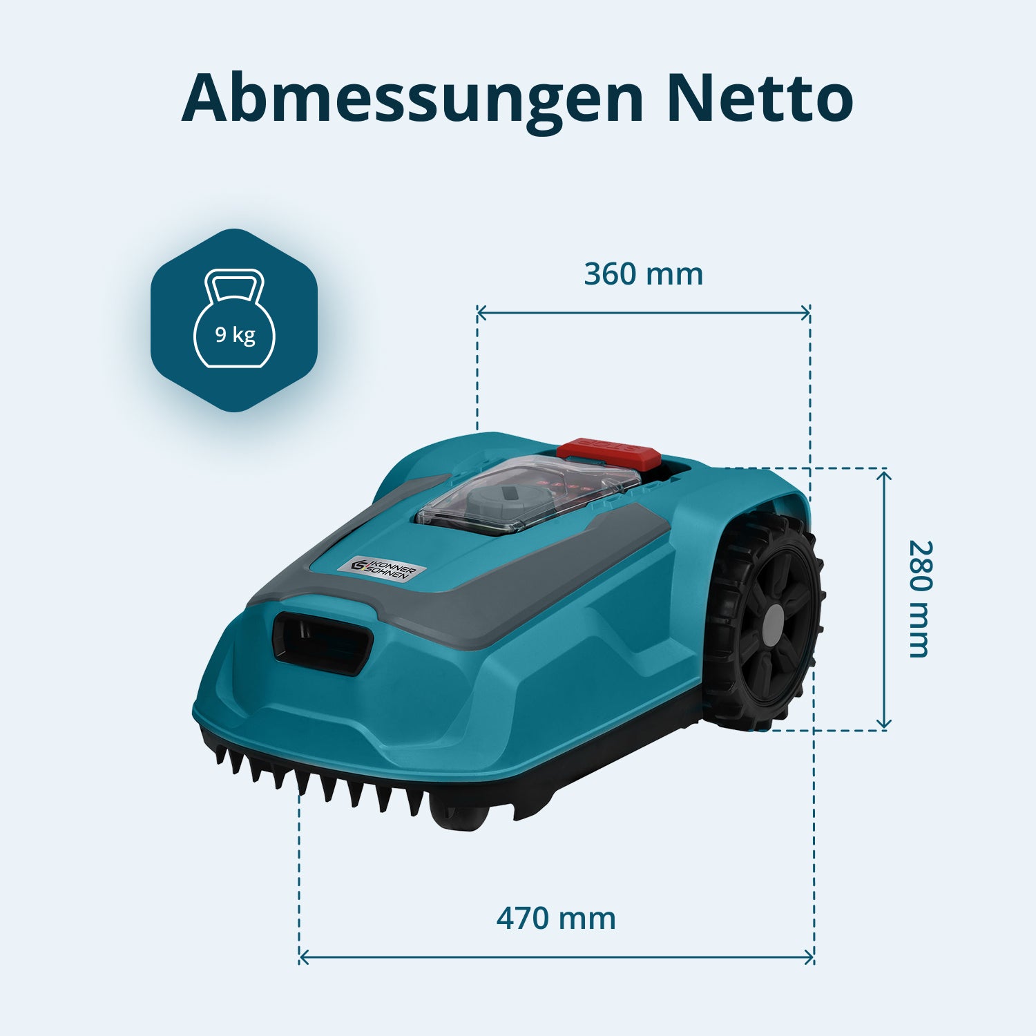 Roboter-Rasenmäher KS 22RLM