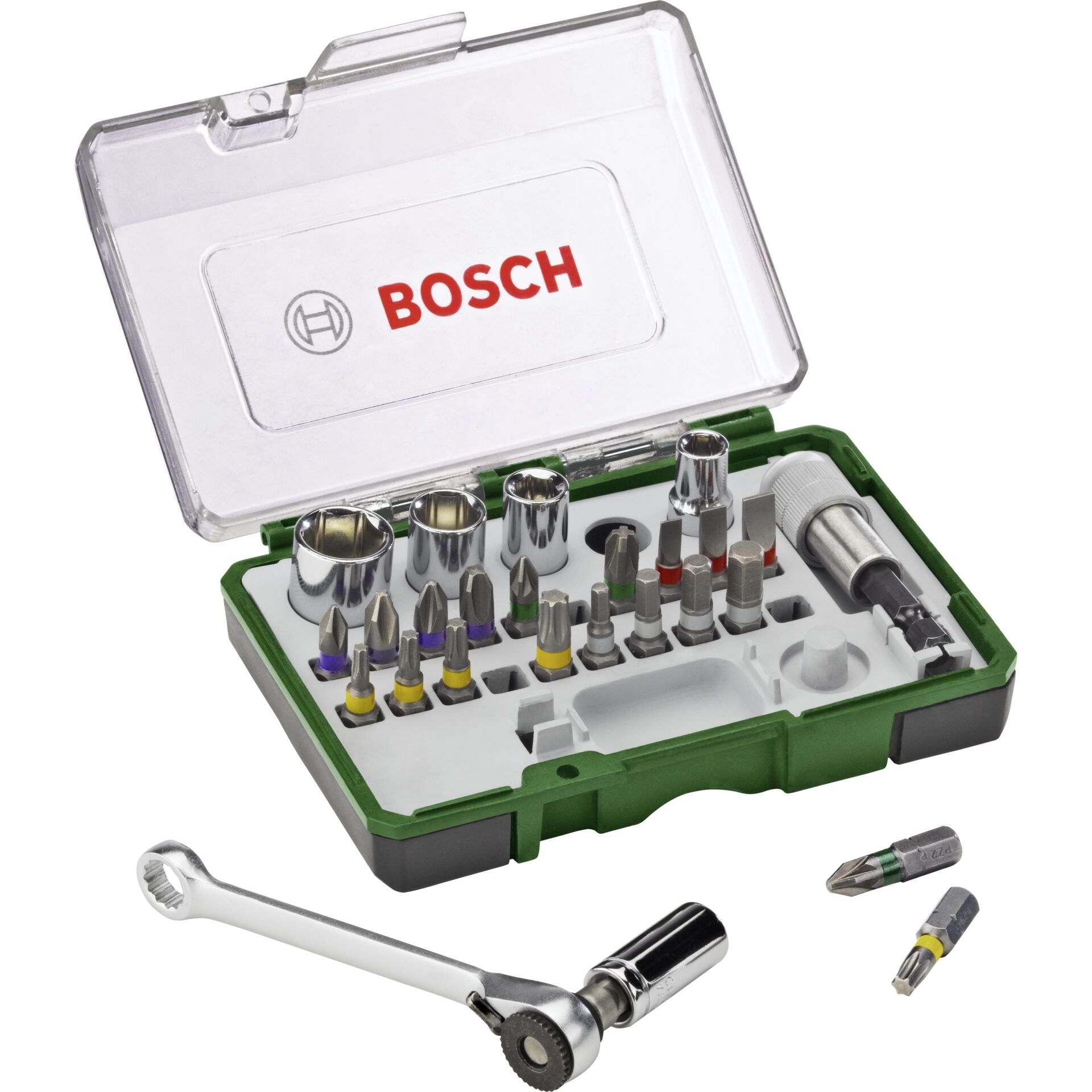 Bosch Prom 27-tlg. Schrauberbit- u.Ratschen-Set Bosch Prom 27-tlg. Schrauberbit- u.Ratschen-Set