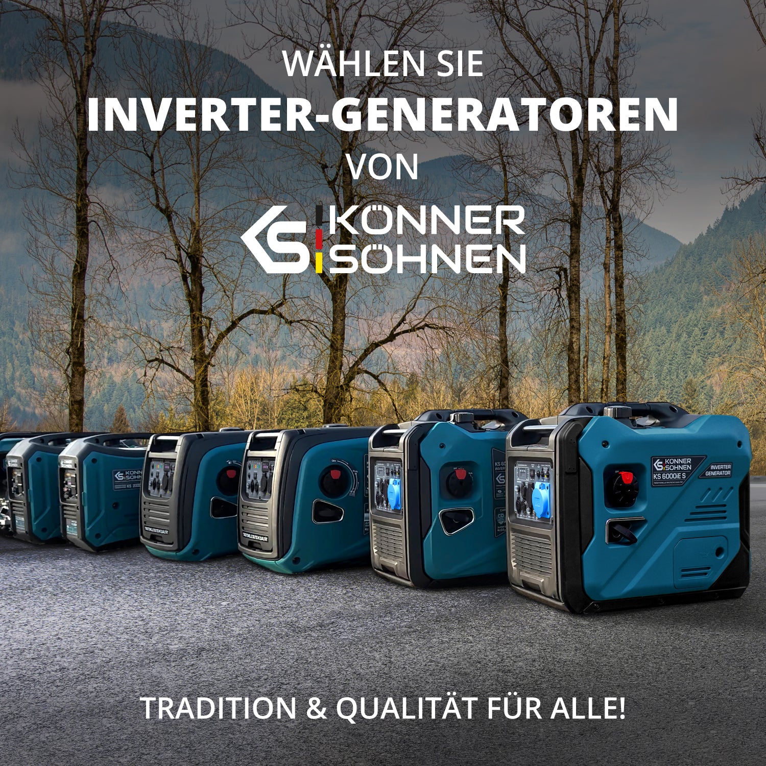 Könner & Söhnen Inverter-Generator KS 5500iE S ATSR