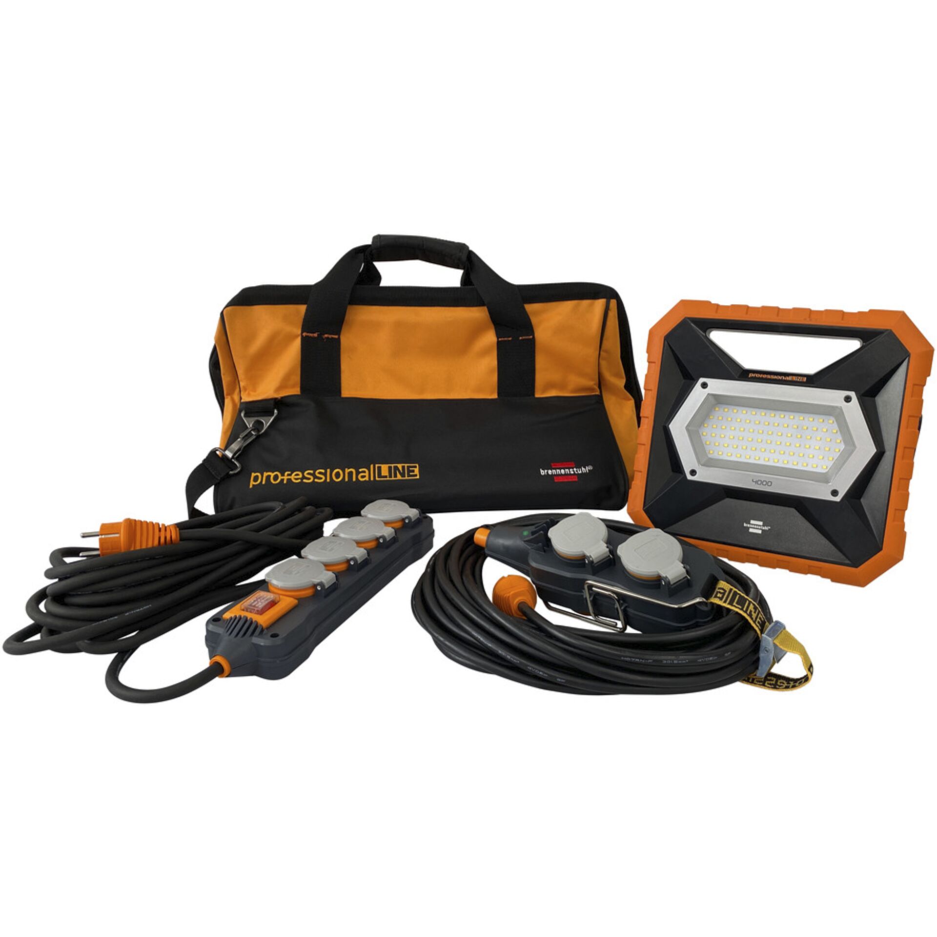 Brennenstuhl Profi Industriemontage-Set mit Tasche Brennenstuhl Profi Industriemontage-Set mit Tasche