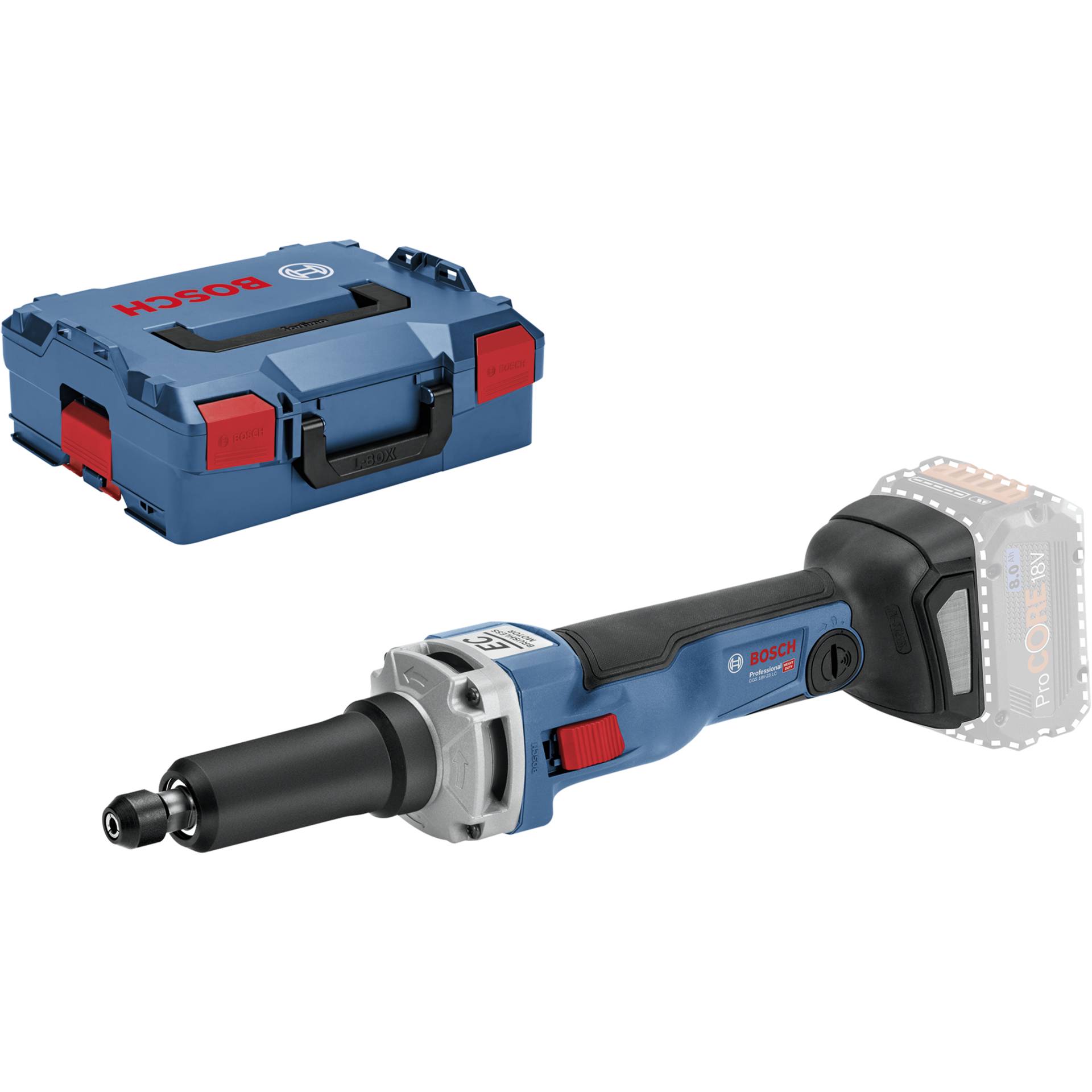 Bosch GGS 18V-23 LC Akku-Geradeschleifer