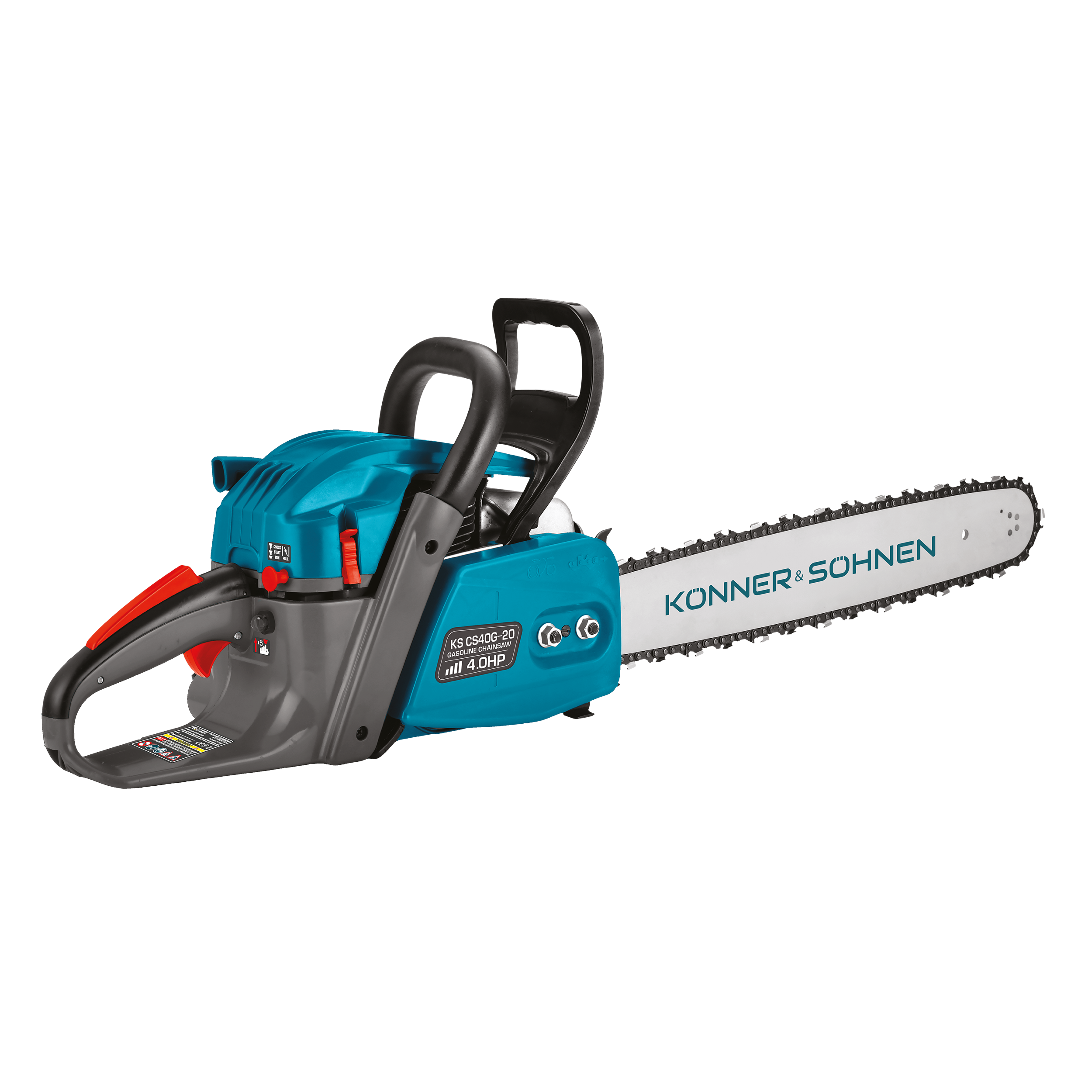 Könner & Söhnen Benzin-Kettensäge KS CS40G-20
