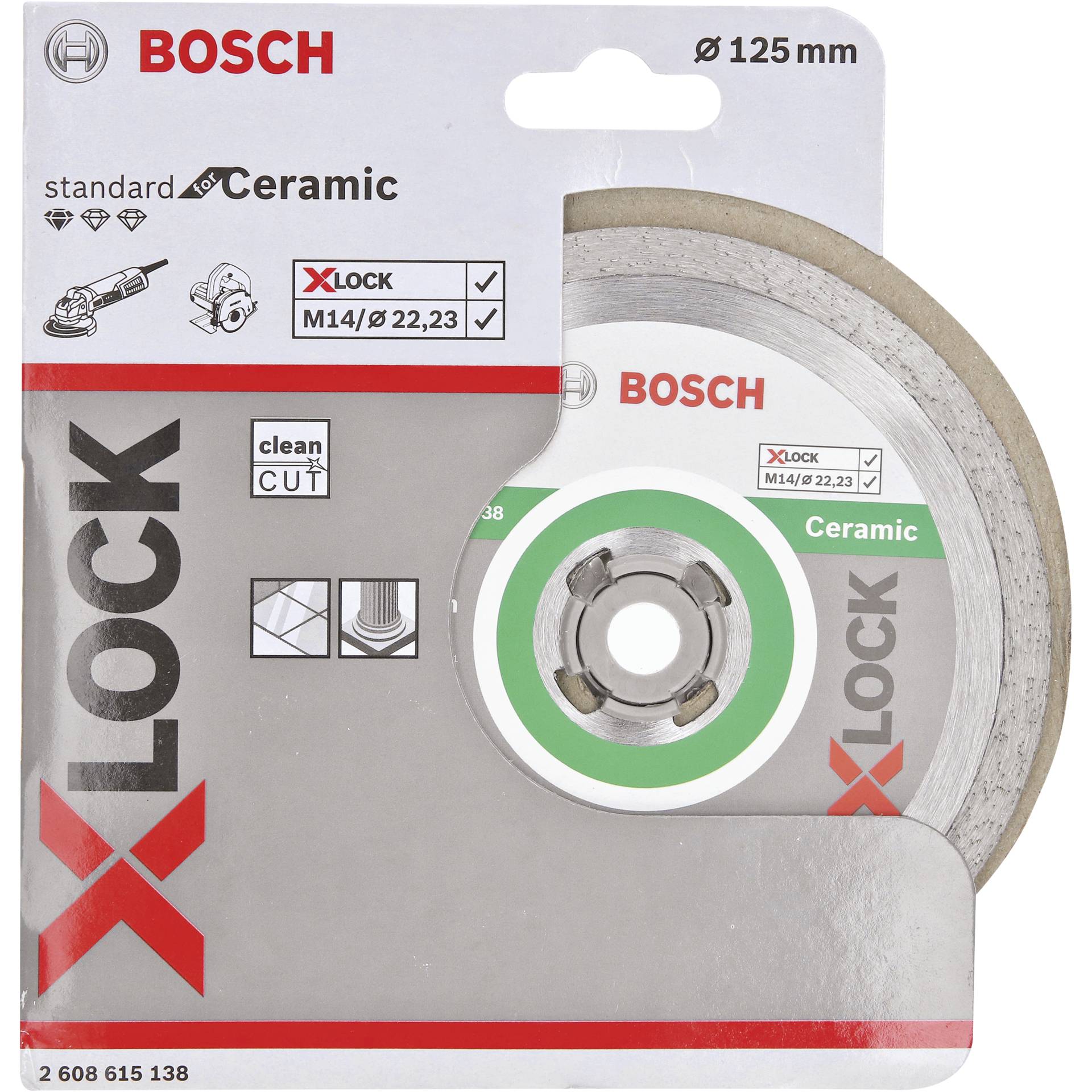 Bosch X-LOCK DIA-TS 125x 22 23 StC Bosch X-LOCK DIA-TS 125x 22 23 StC
