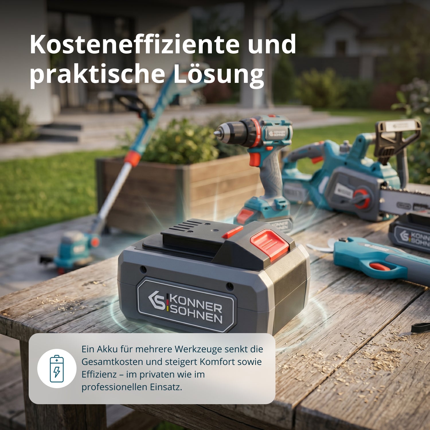 Könner & Söhnen Li-Ion Akku 20V KS 20V8-2