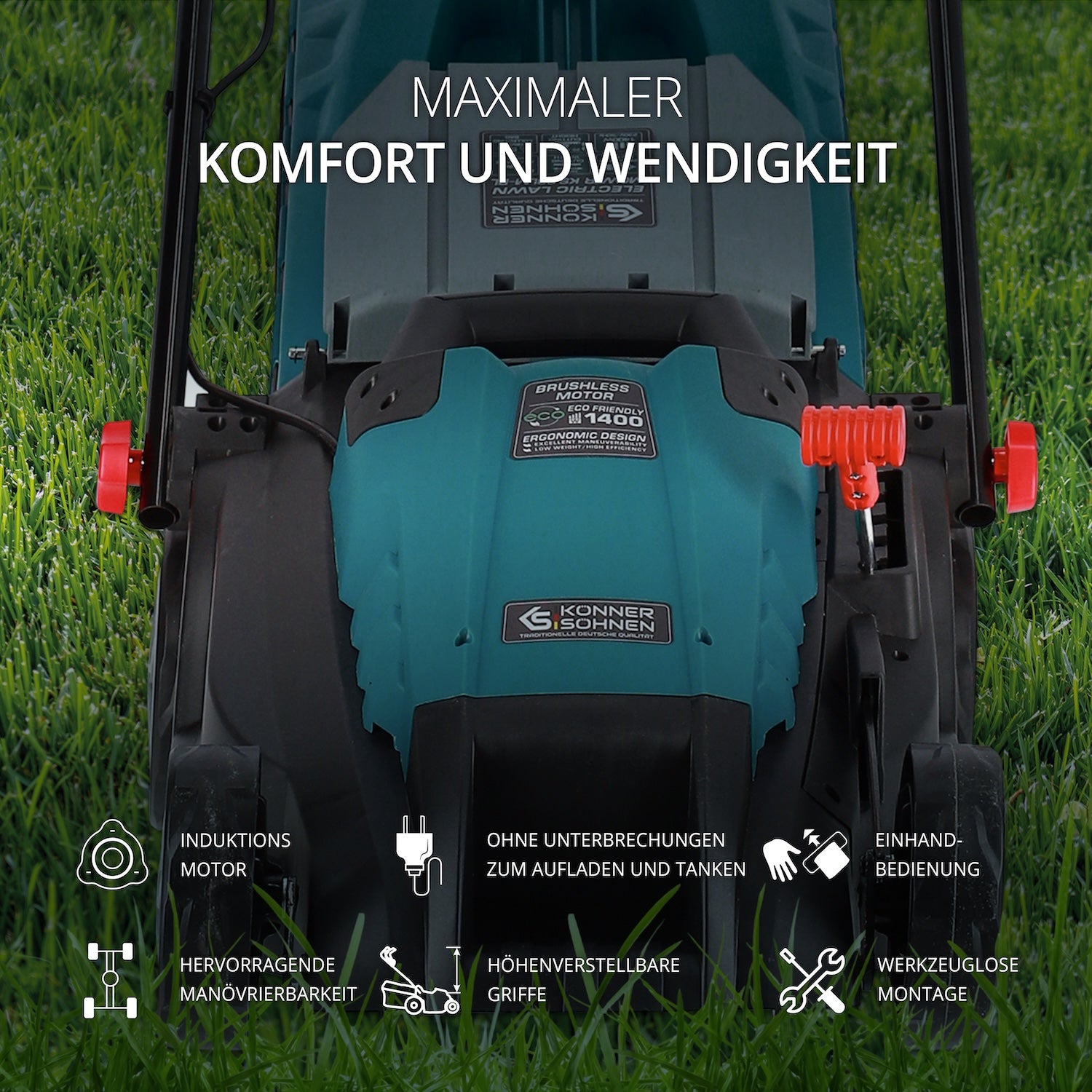Elektrischer Rasenmäher KS 38LM-BL