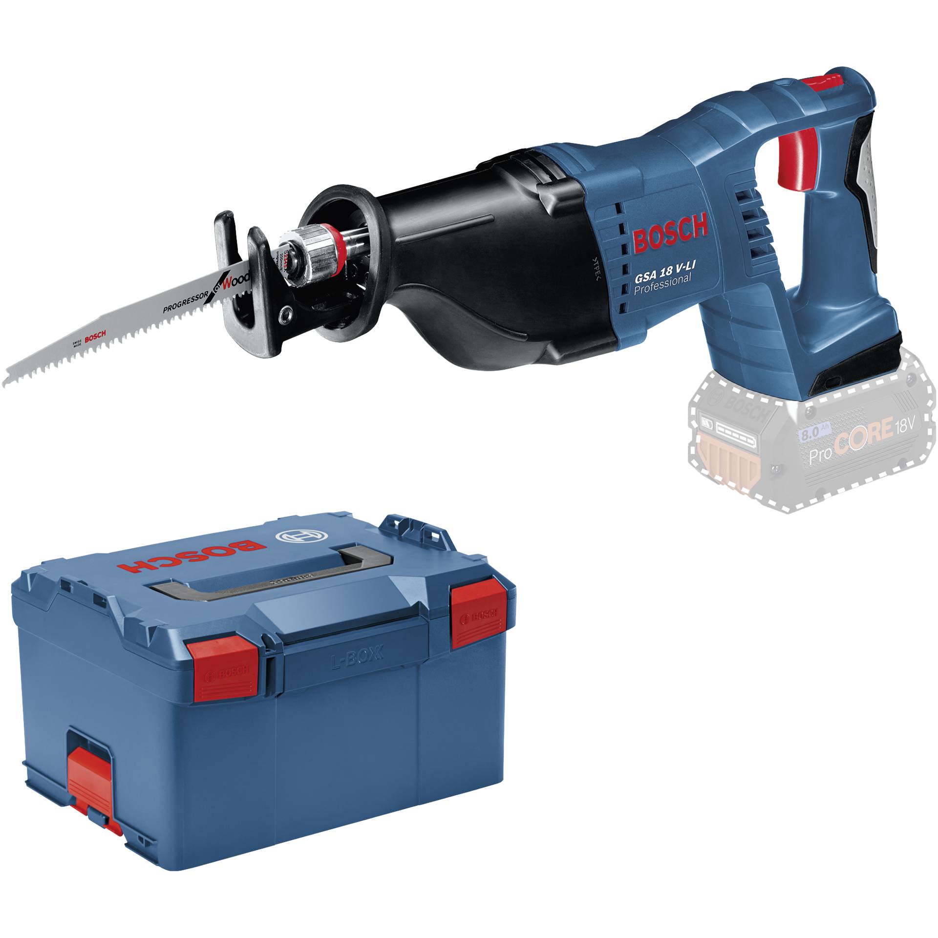 Bosch GSA 18 V-LI Akku-Säbelsäge Bosch GSA 18 V-LI Akku-Säbelsäge