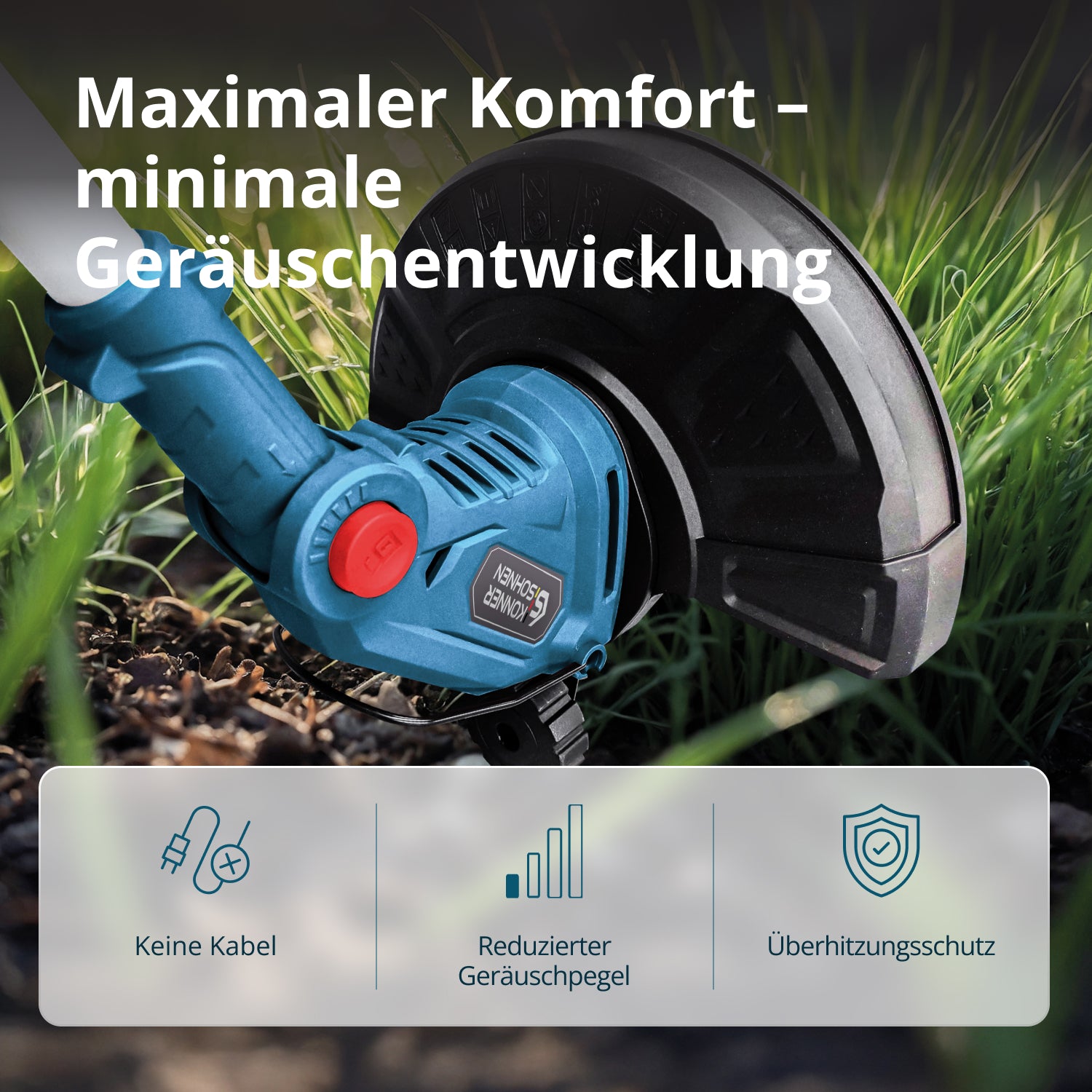 Akku-Rasentrimmer KS GT-20V