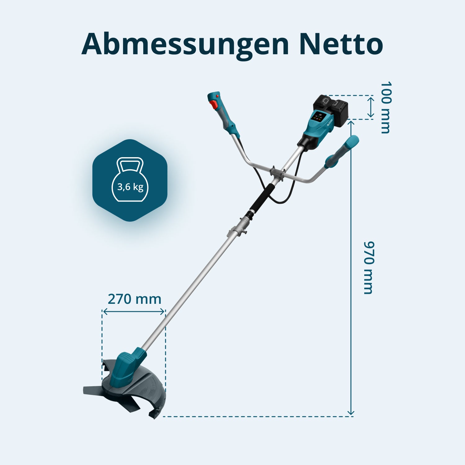 Akku-Rasentrimmer KS BCT-40V