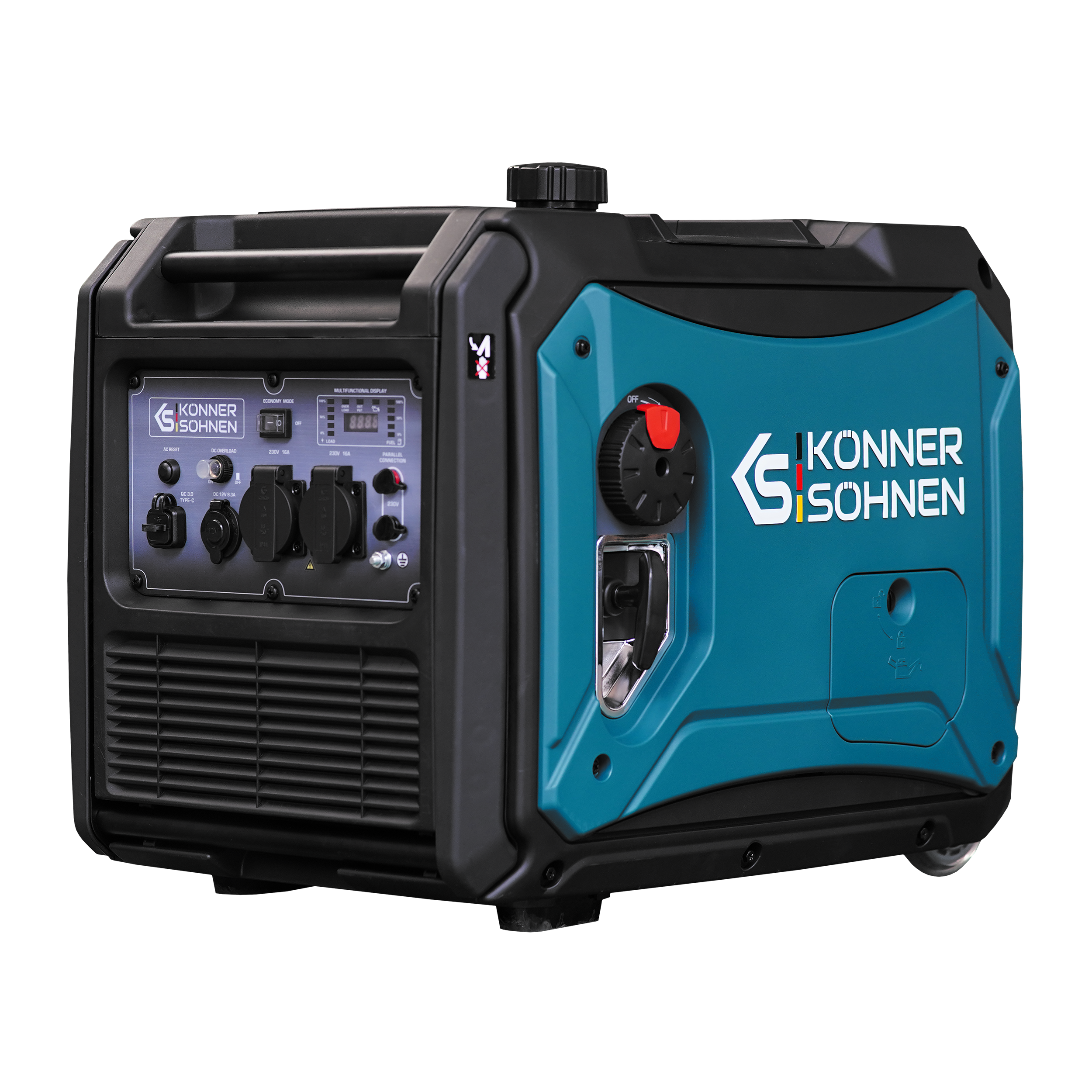 Könner & Söhnen LPG/Benzin-Inverter-Generator KS 4000iEG S