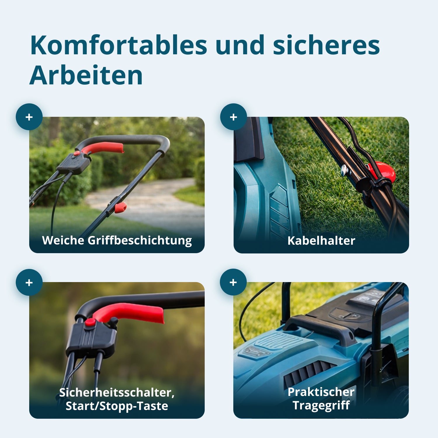 Elektrischer Rasenmäher KS 32LM12-BL