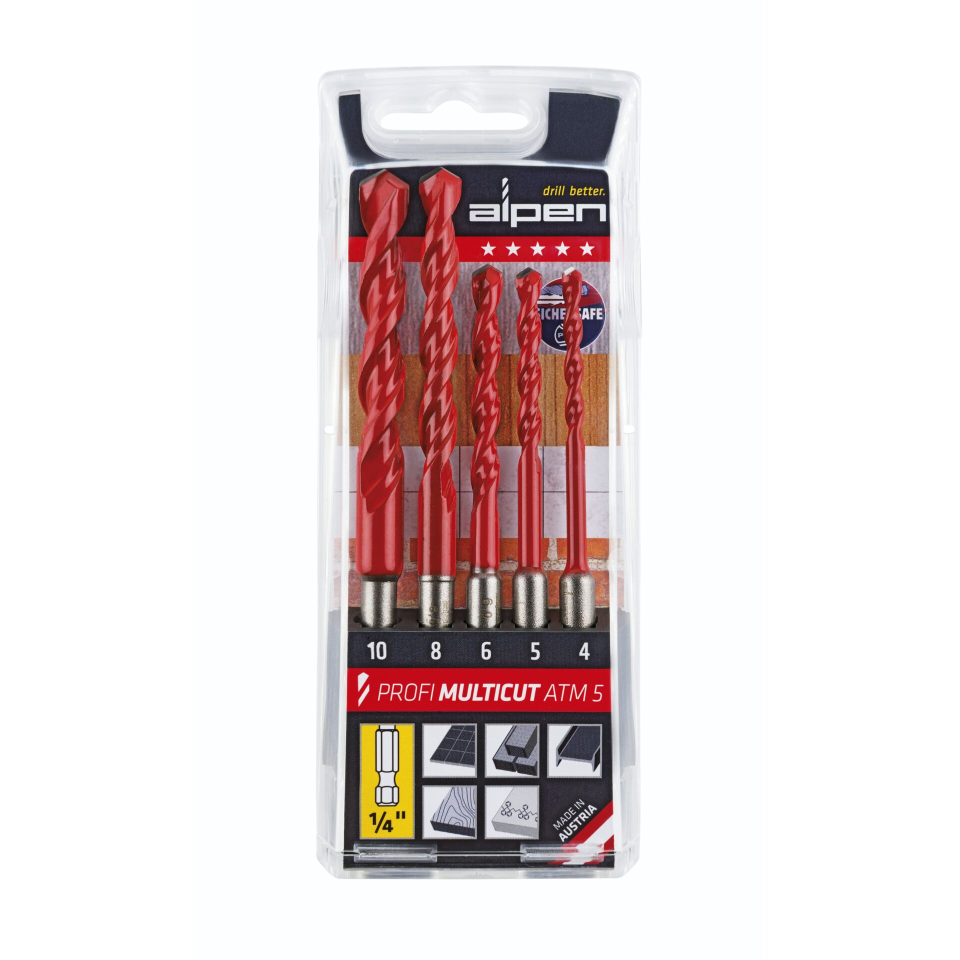 Alpen Profi Multicut ATM 5 6- kant 4-5-6-8-10