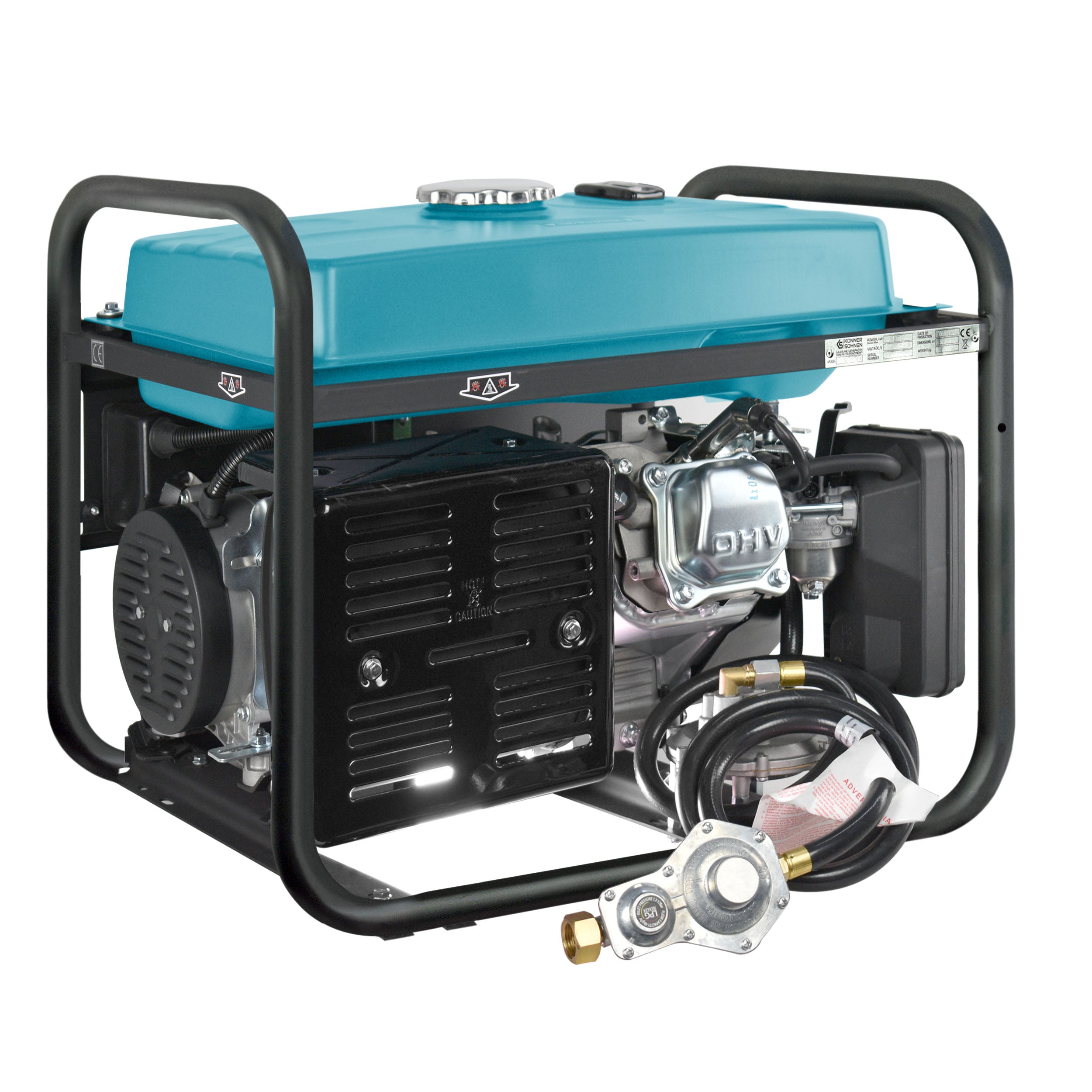 LPG/Benzin-Generator "Könner & Söhnen" KS 10000E G