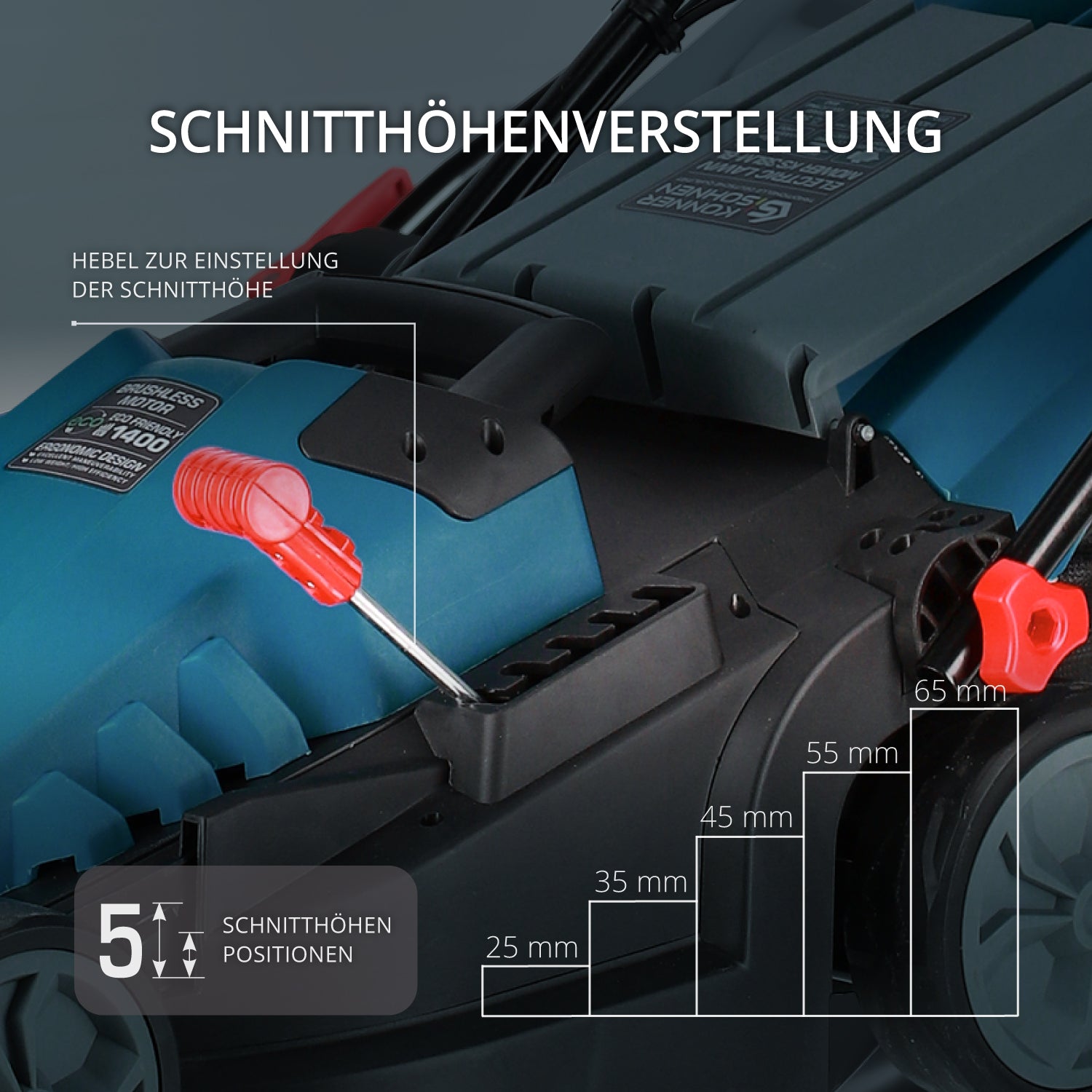 Elektrischer Rasenmäher KS 38LM-BL
