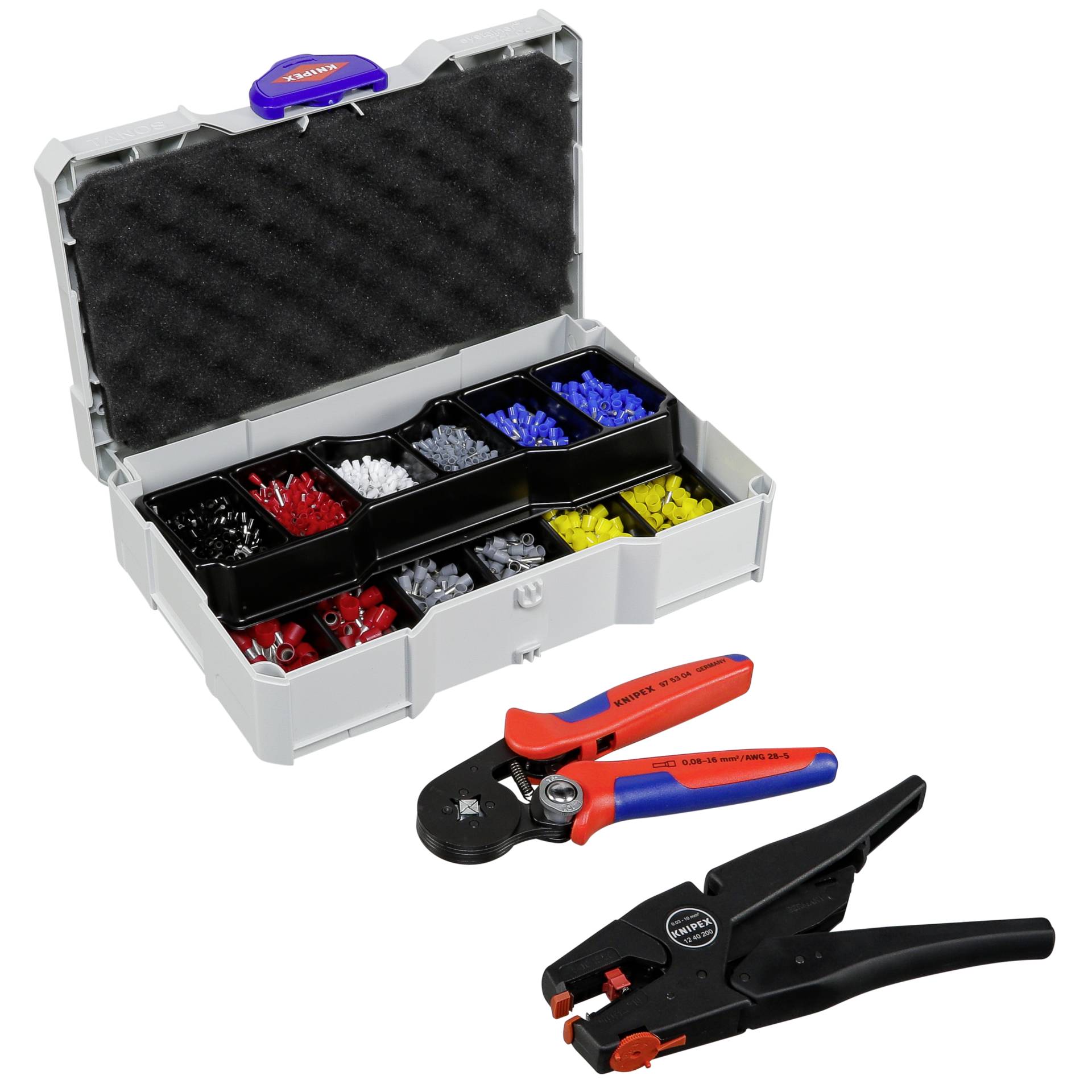 KNIPEX Aderendhuelsensortiment KNIPEX Aderendhuelsensortiment