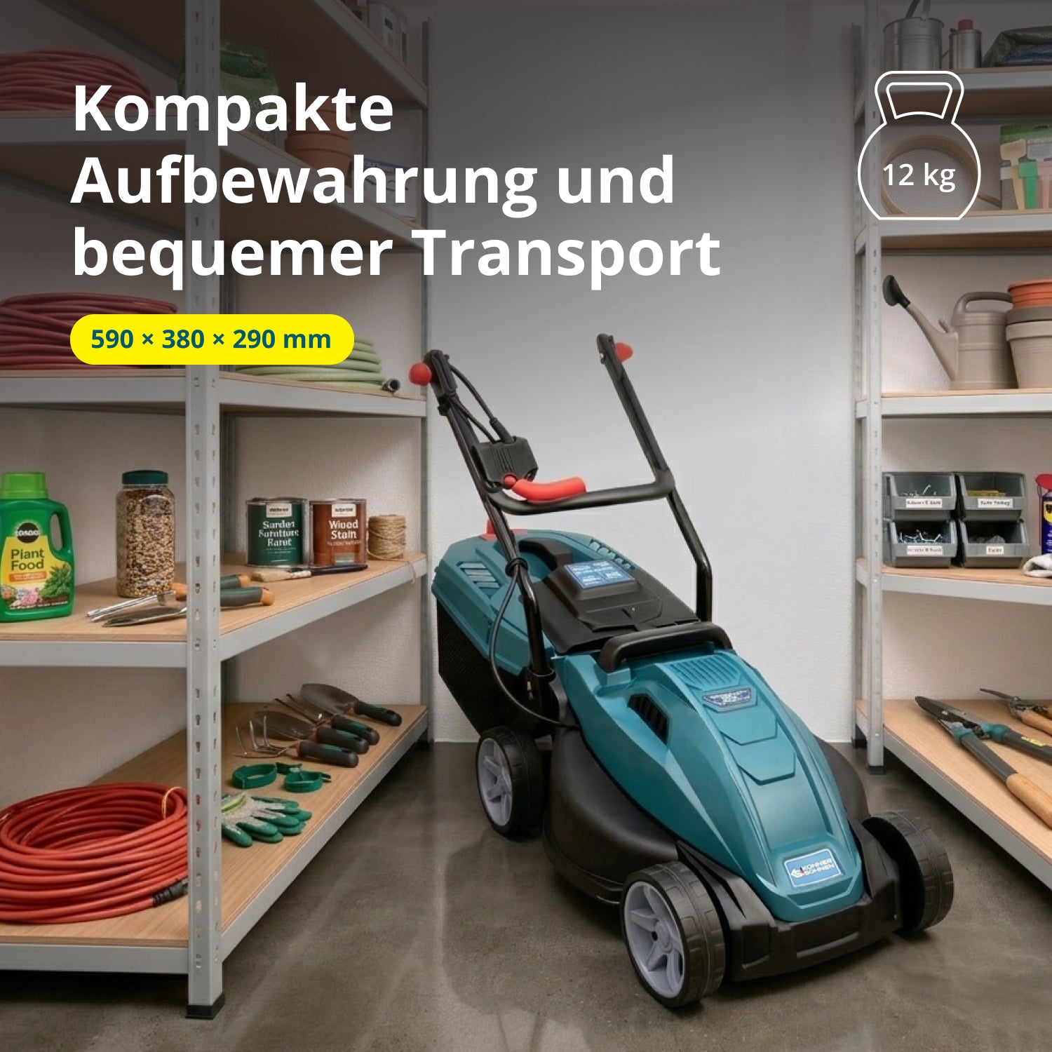 Elektrischer Rasenmäher KS 32LM12-BL