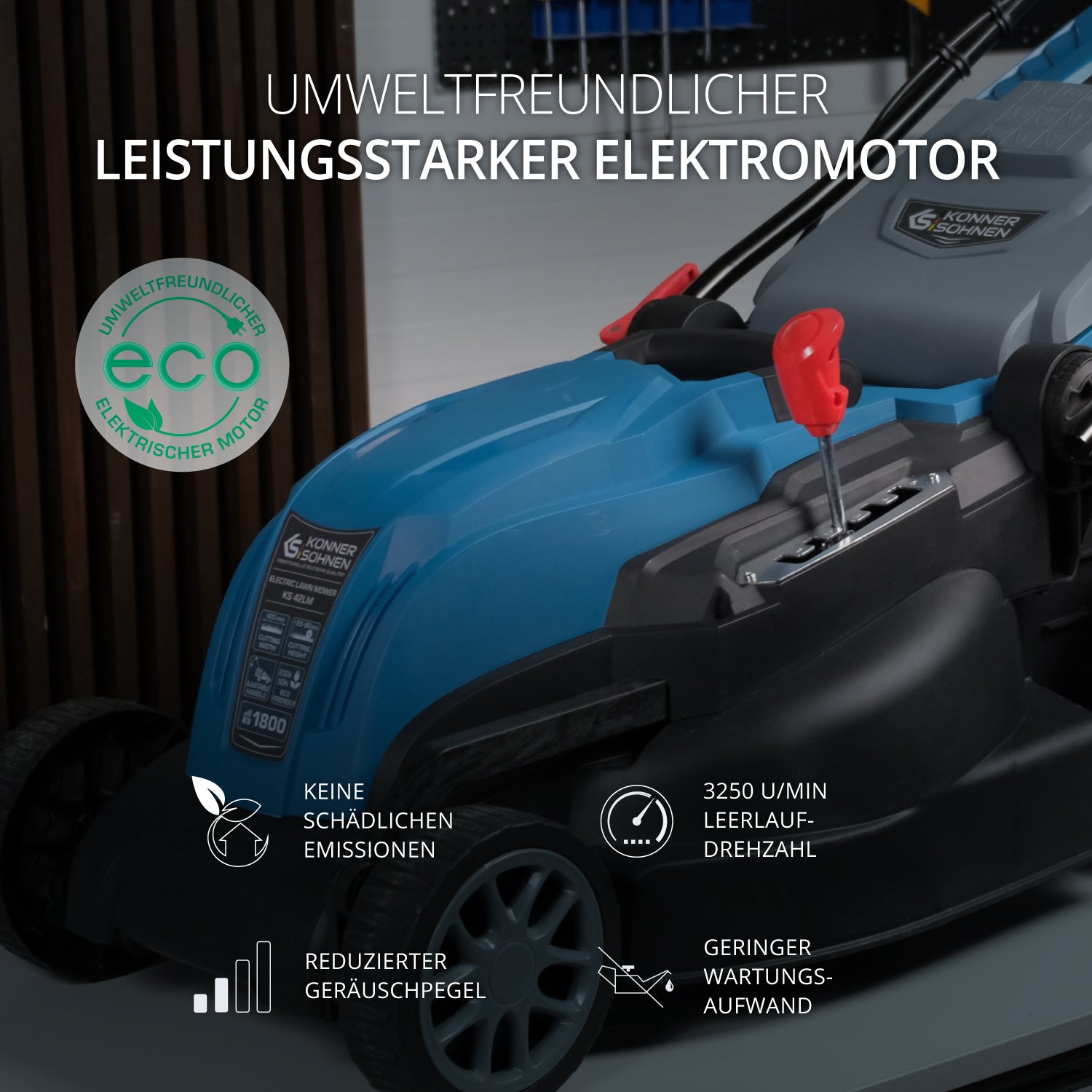 Elektrischer Rasenmäher KS 38LM