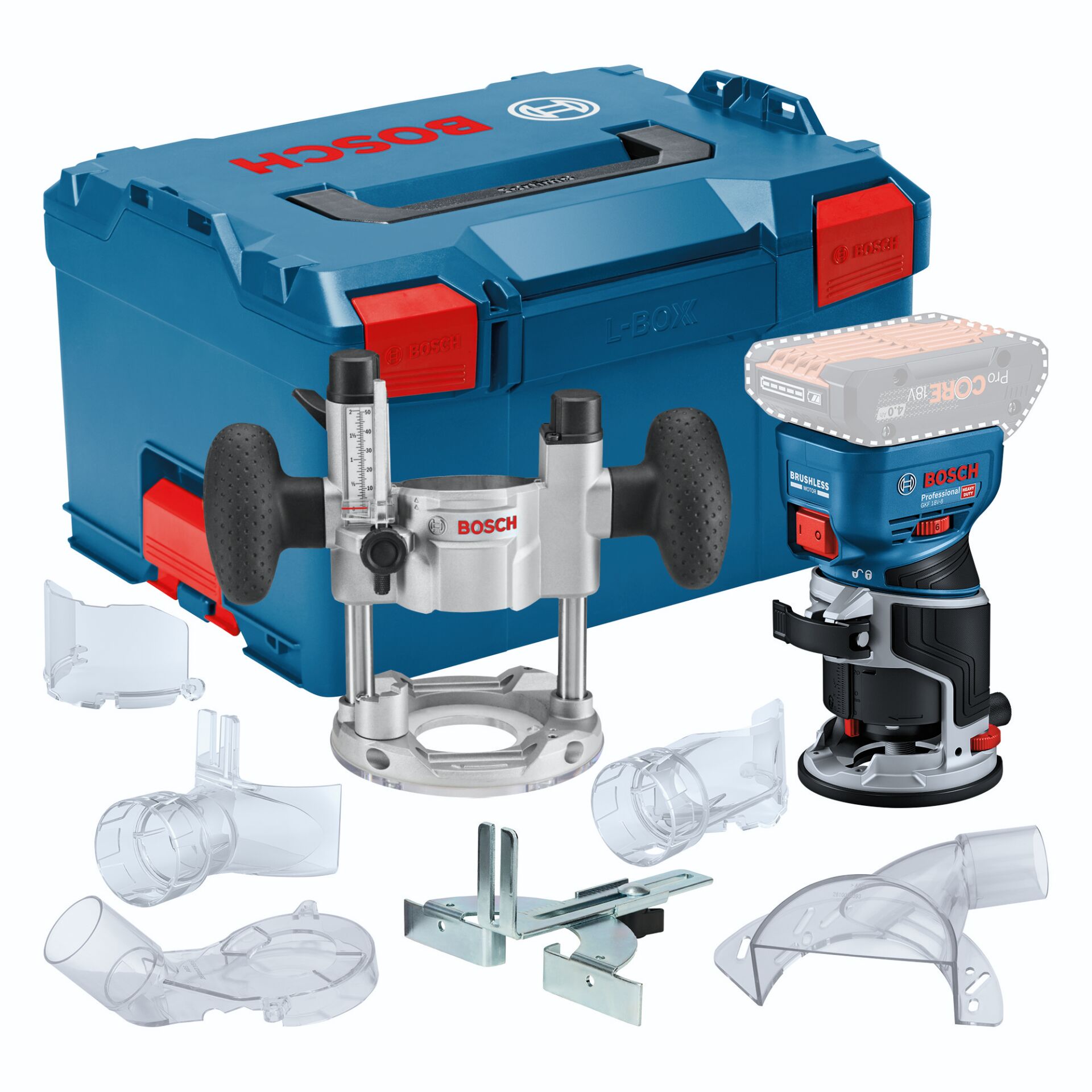 Bosch GKF 18V-8 Akku-Kantenfräse Bosch GKF 18V-8 Akku-Kantenfräse