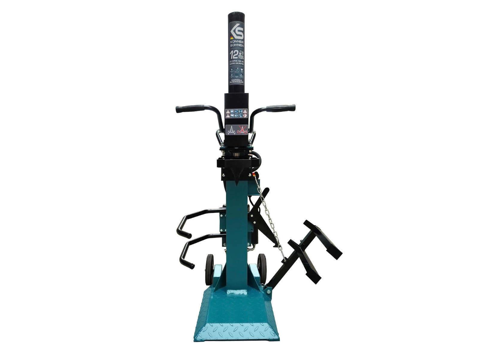 Könner & Söhnen vertikaler elektrischer Holzspalter KS 12THE V 65/40