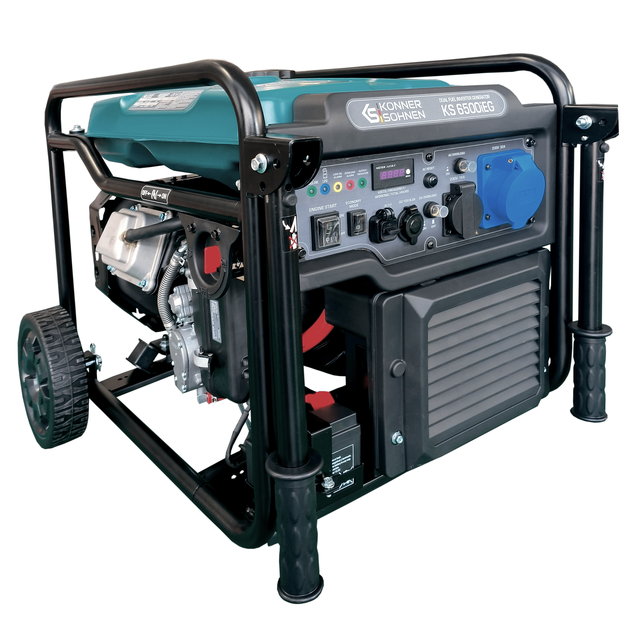 Inverter Generator KS 6500iEG (Benzin/Gas)