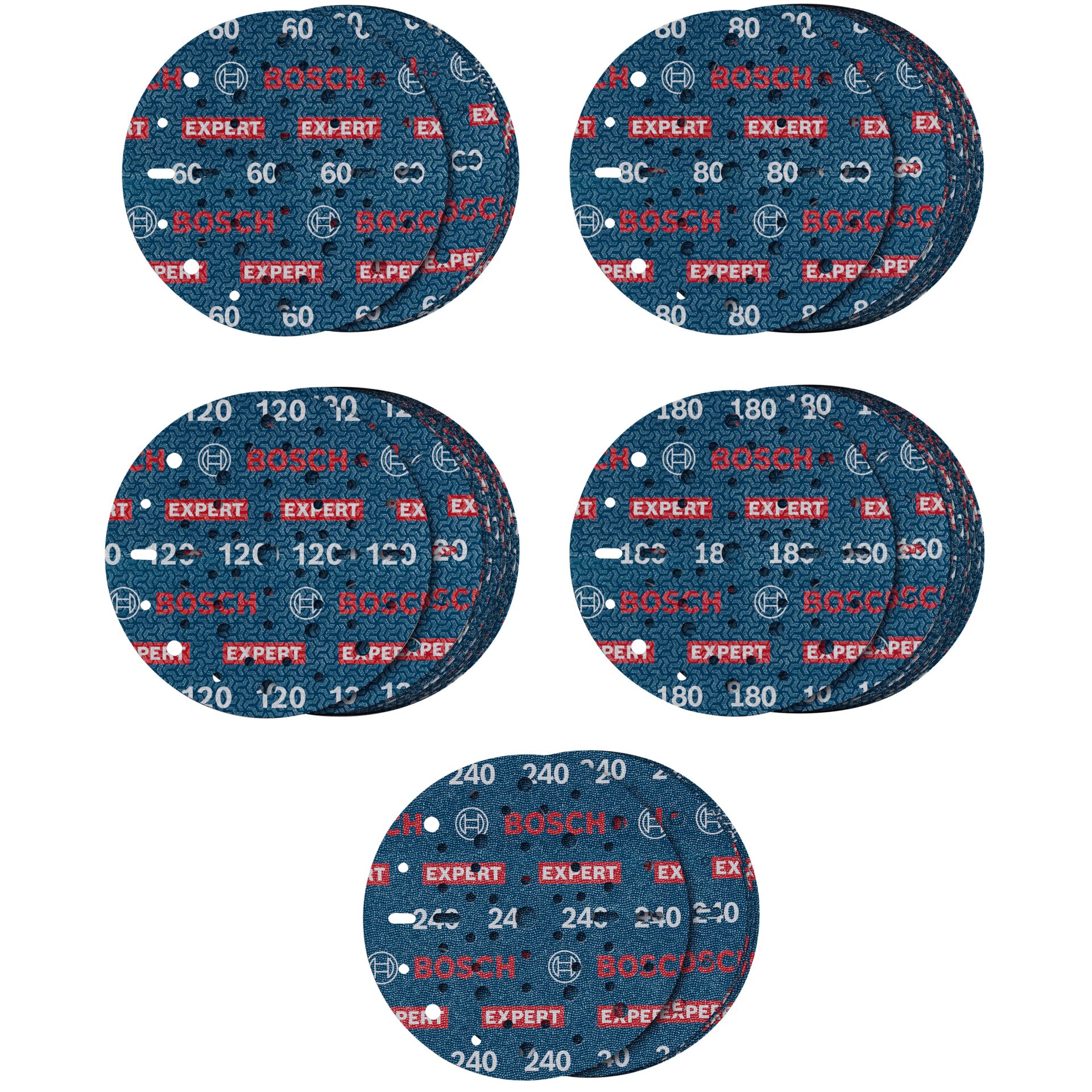 Bosch EXP O780 Foil Schleiffol. Set,150mm,55St