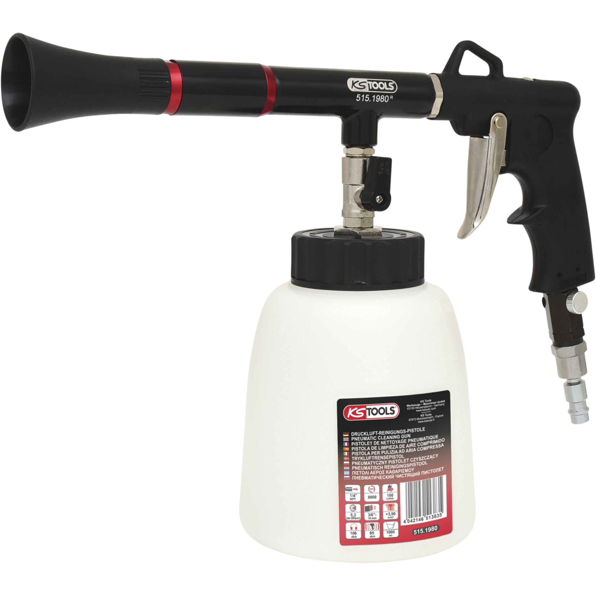 KS Tools Druckluft-Reinigungs- Pistole KS Tools Druckluft-Reinigungs- Pistole