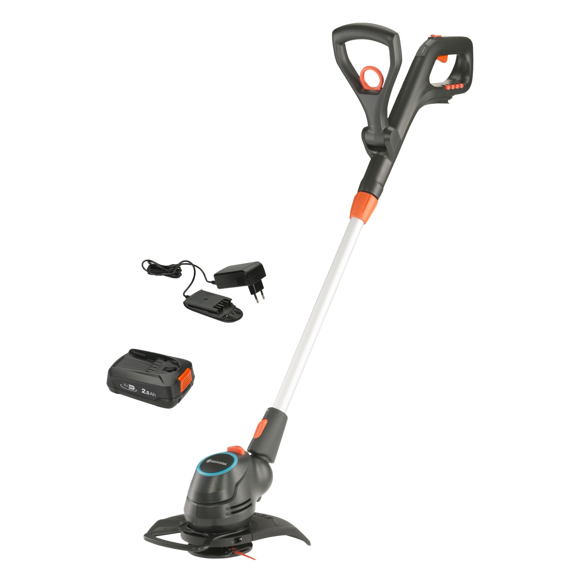 Gardena Akku-Trimmer ComfortCut 23/18V P4A Ready-To-Use Set Gardena Akku-Trimmer ComfortCut 23/18V P4A Ready-To-Use Set