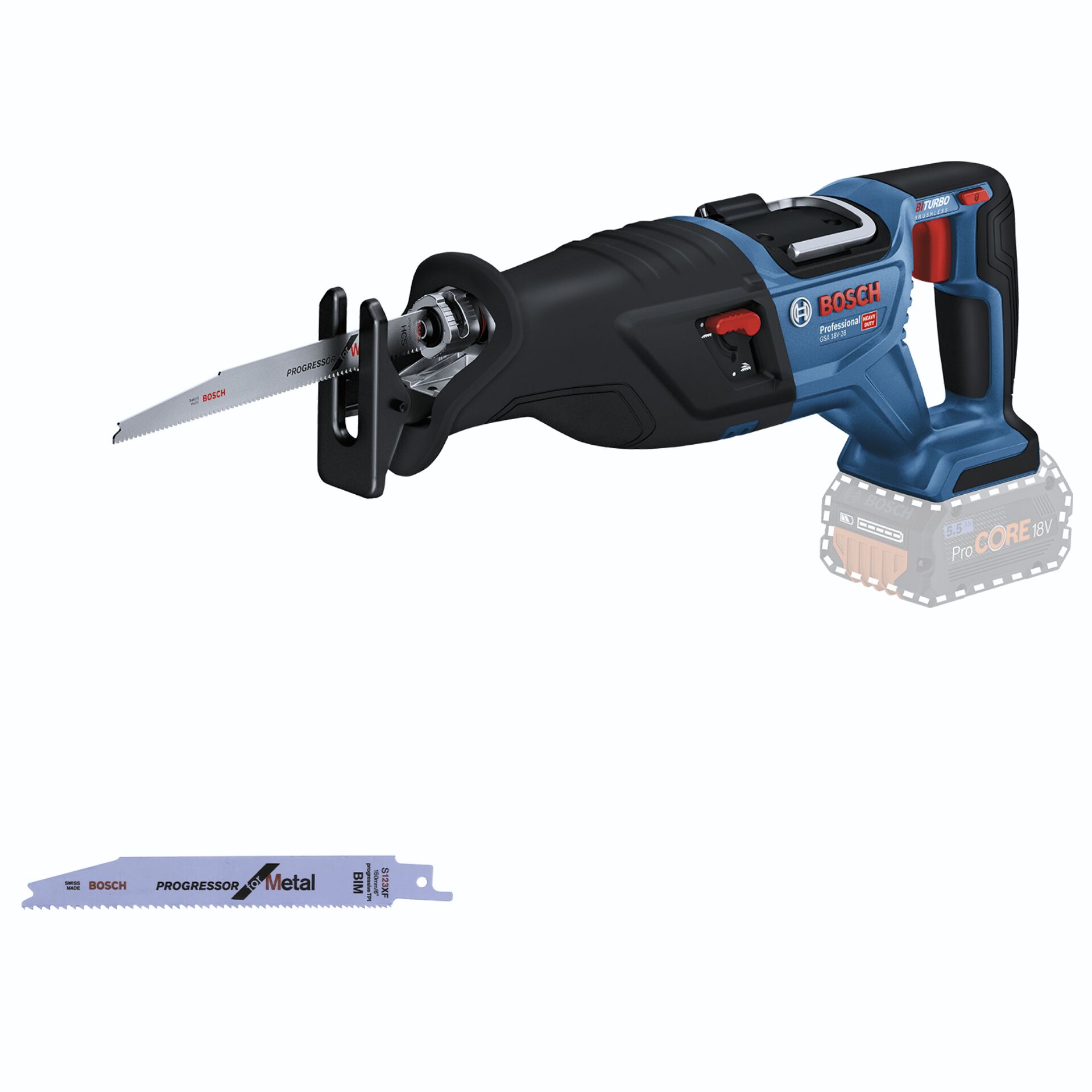 Bosch GSA 18V-28 Akku-Säbelsäge Bosch GSA 18V-28 Akku-Säbelsäge