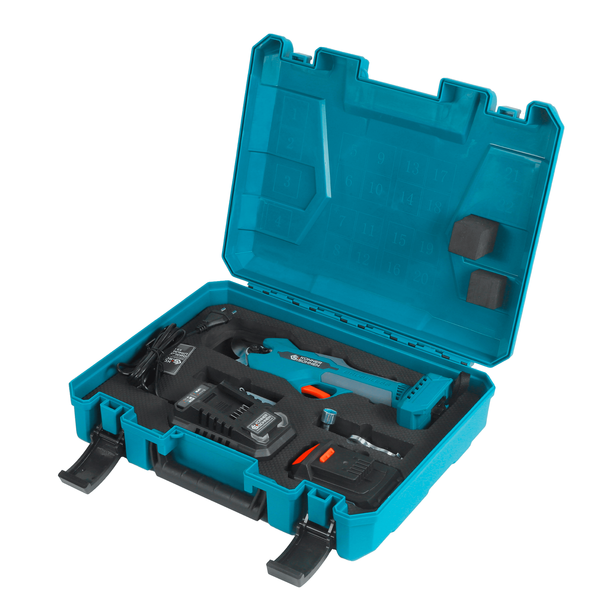 Akku-Gartenschere KS CPS20V-32 Case PLUS
