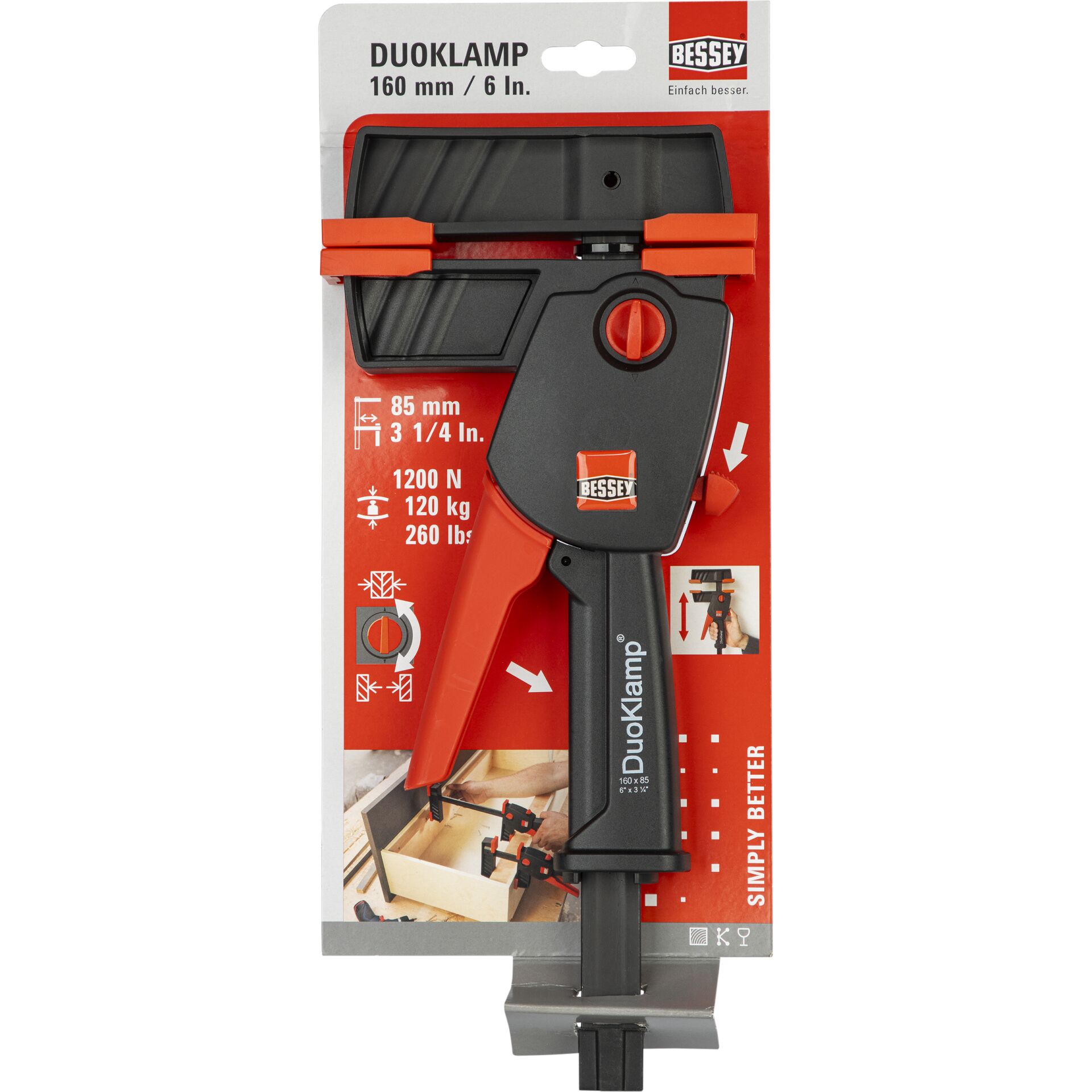 BESSEY  DuoKlamp DUO 160/85