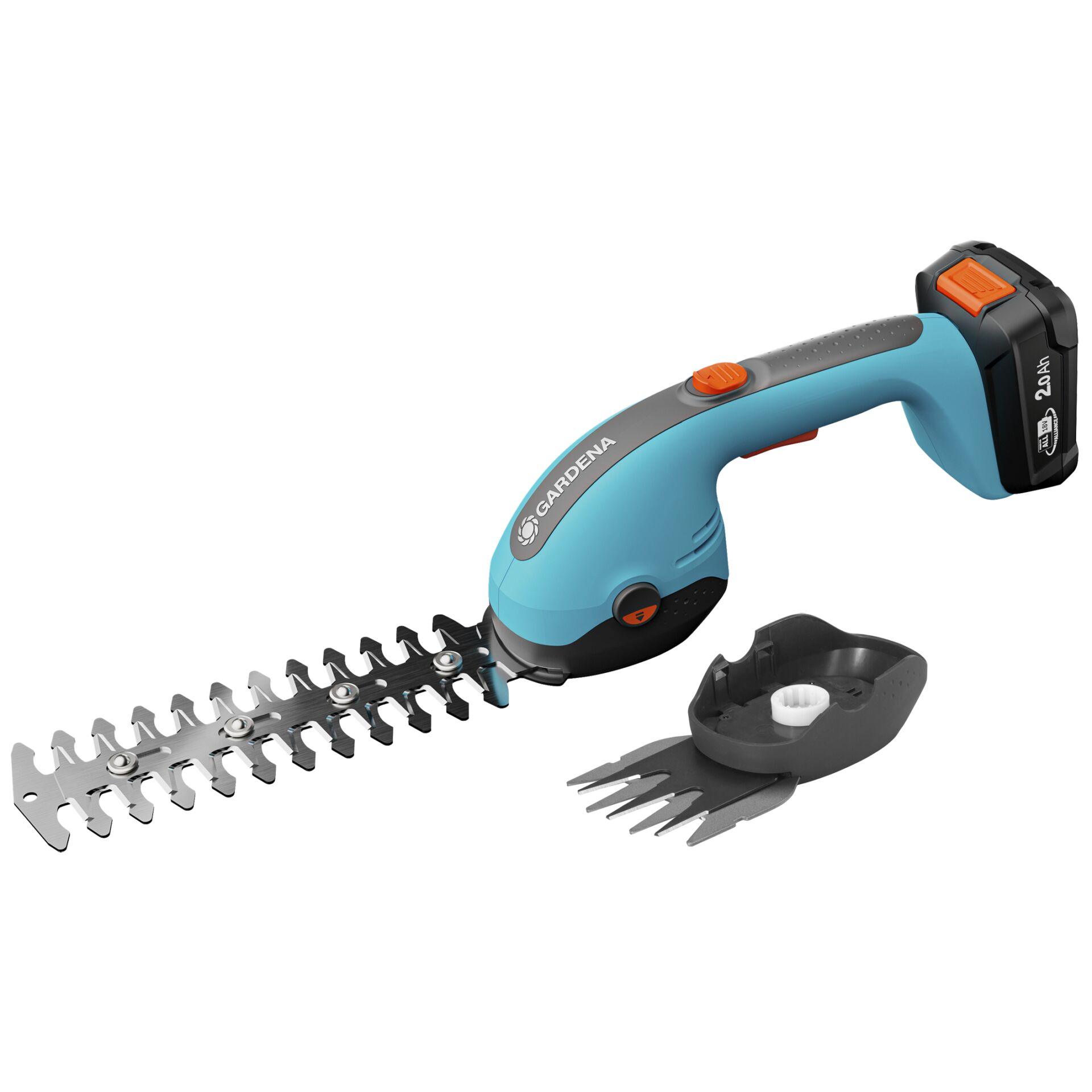 Gardena Akku-Gras- und Strauch- schere PowerCut 20/18V P4A Gardena Akku-Gras- und Strauch- schere PowerCut 20/18V P4A