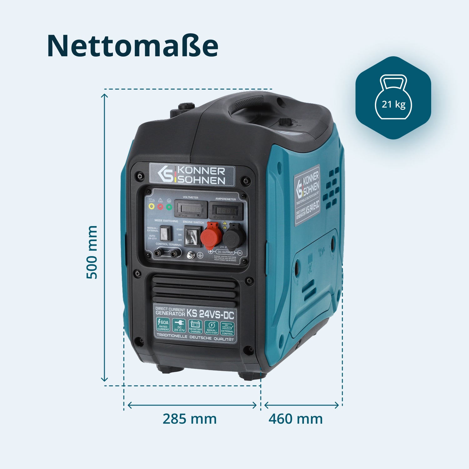 Gleichstromgenerator KS 24VS-DC