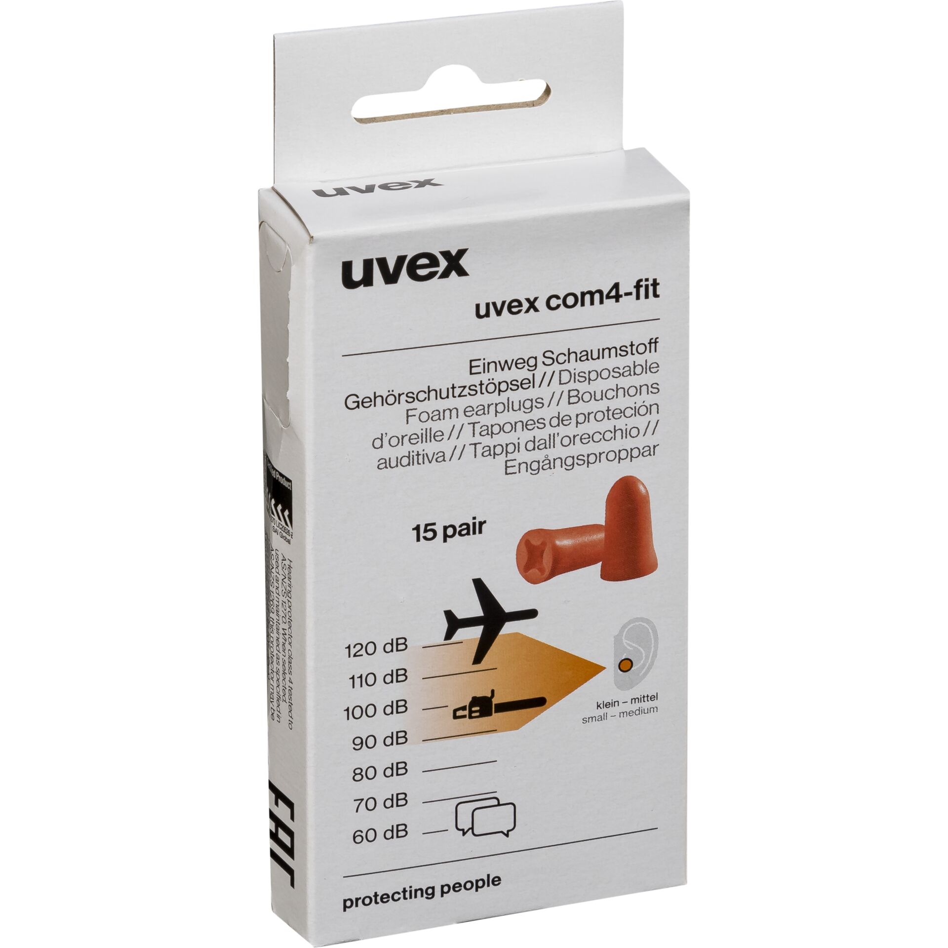 uvex com4-fI Minibox, 15 Paar, RETAIL uvex com4-fI Minibox, 15 Paar, RETAIL