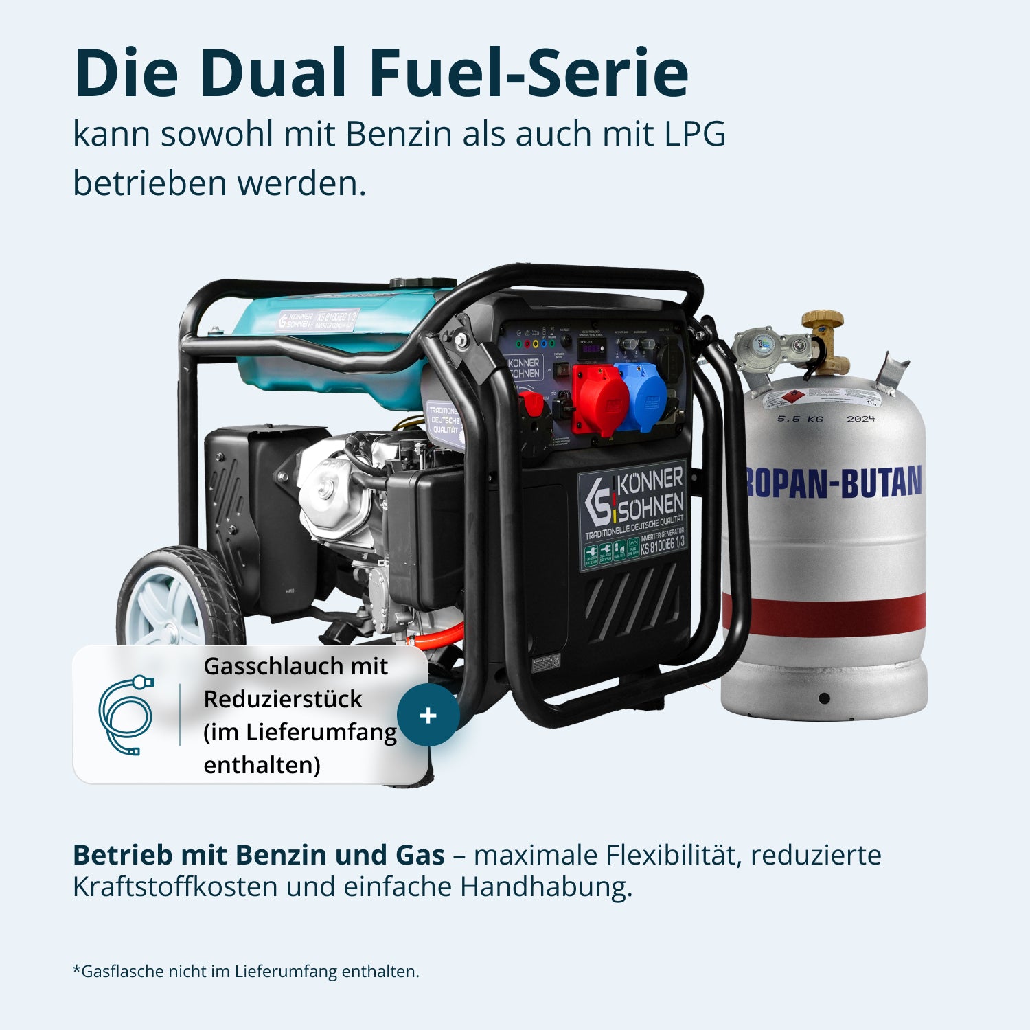 Inverter-Generator KS 8100iEG 1/3