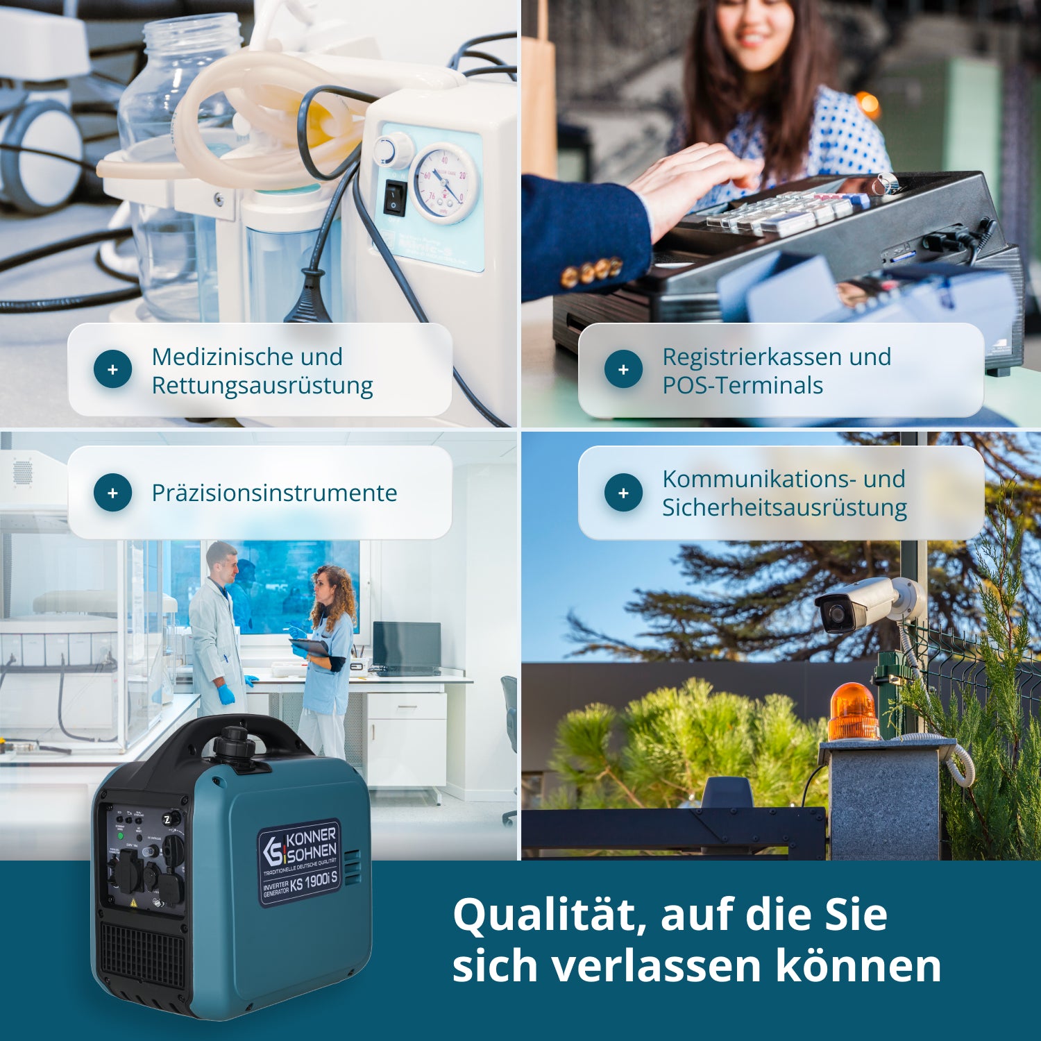 Könner & Söhnen Inverter-Generator KS 1900i S