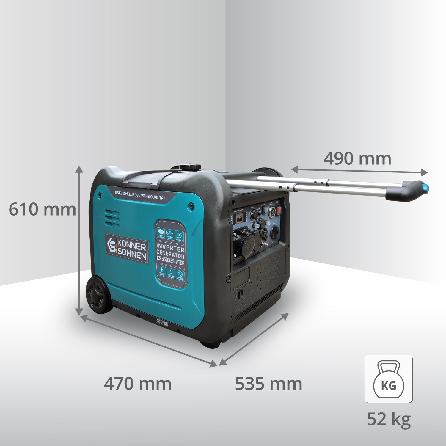 Könner & Söhnen Inverter-Generator KS 5500iE S ATSR