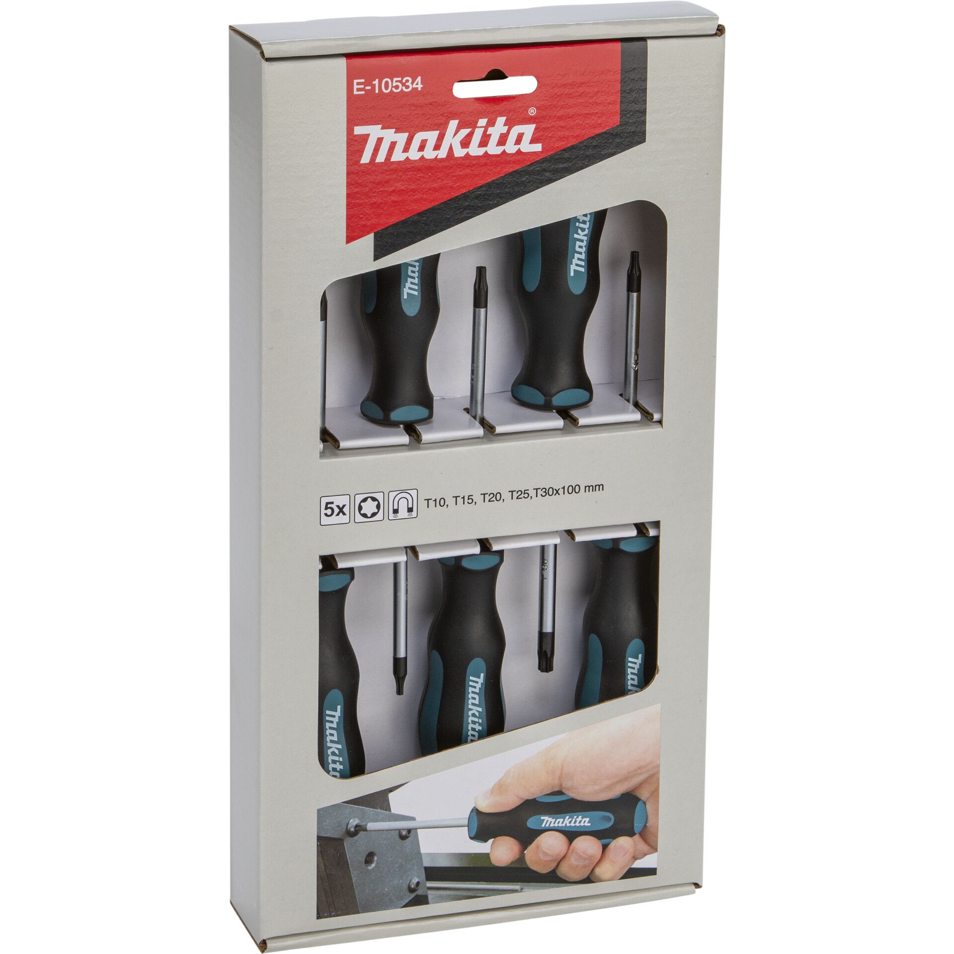 Makita E-10534 Schraubendreher-Set 5-tlg. Makita E-10534 Schraubendreher-Set 5-tlg.