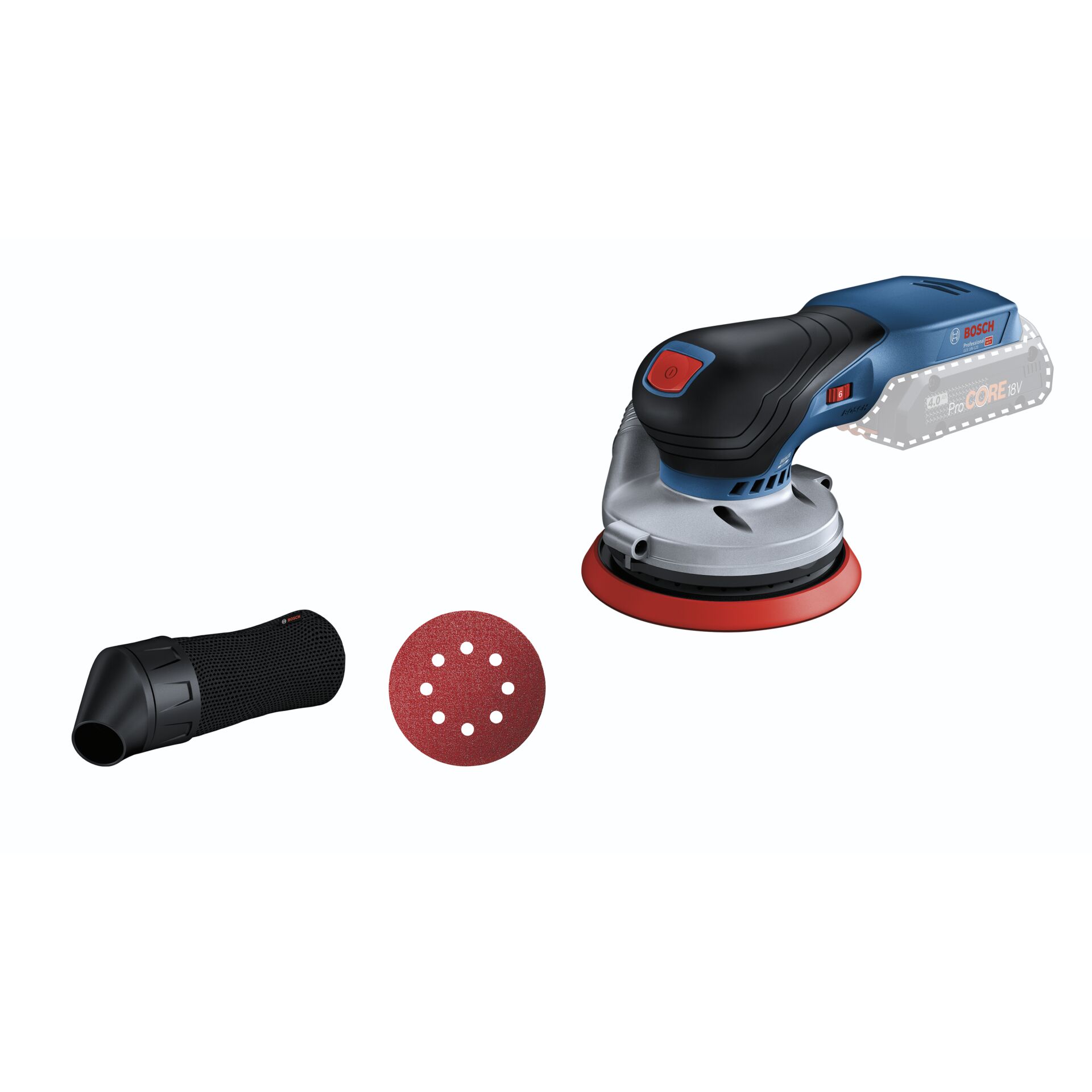 Bosch GEX 18V-125 Akku-Exzenterschleifer Bosch GEX 18V-125 Akku-Exzenterschleifer