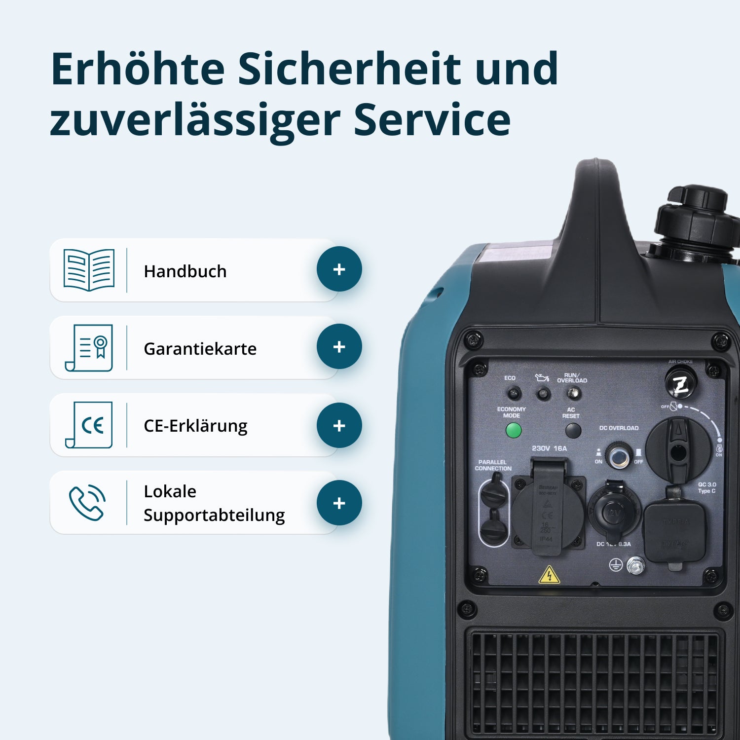 Könner & Söhnen Inverter-Generator KS 1900i S