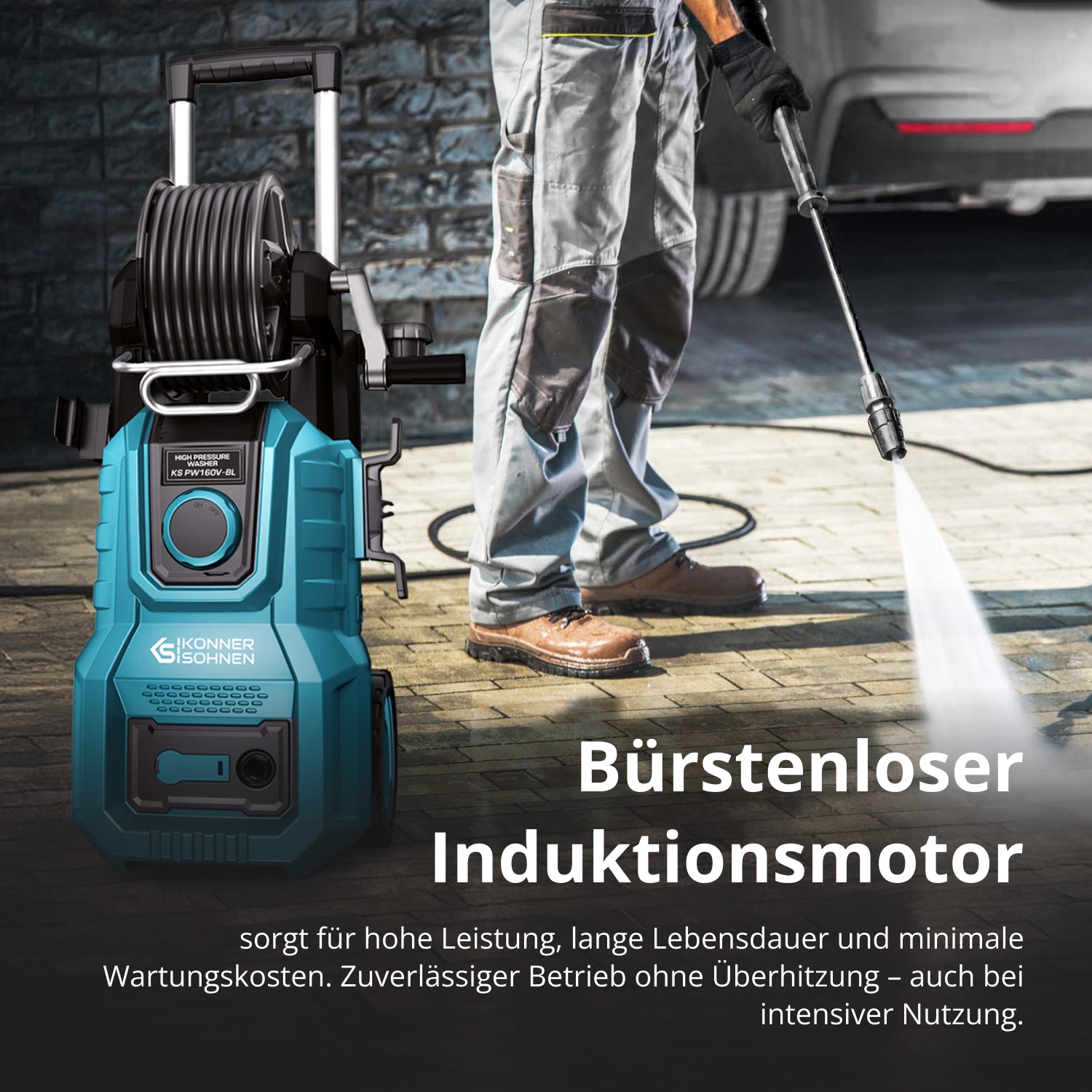 Hochdruckreiniger KS PW160V-BL