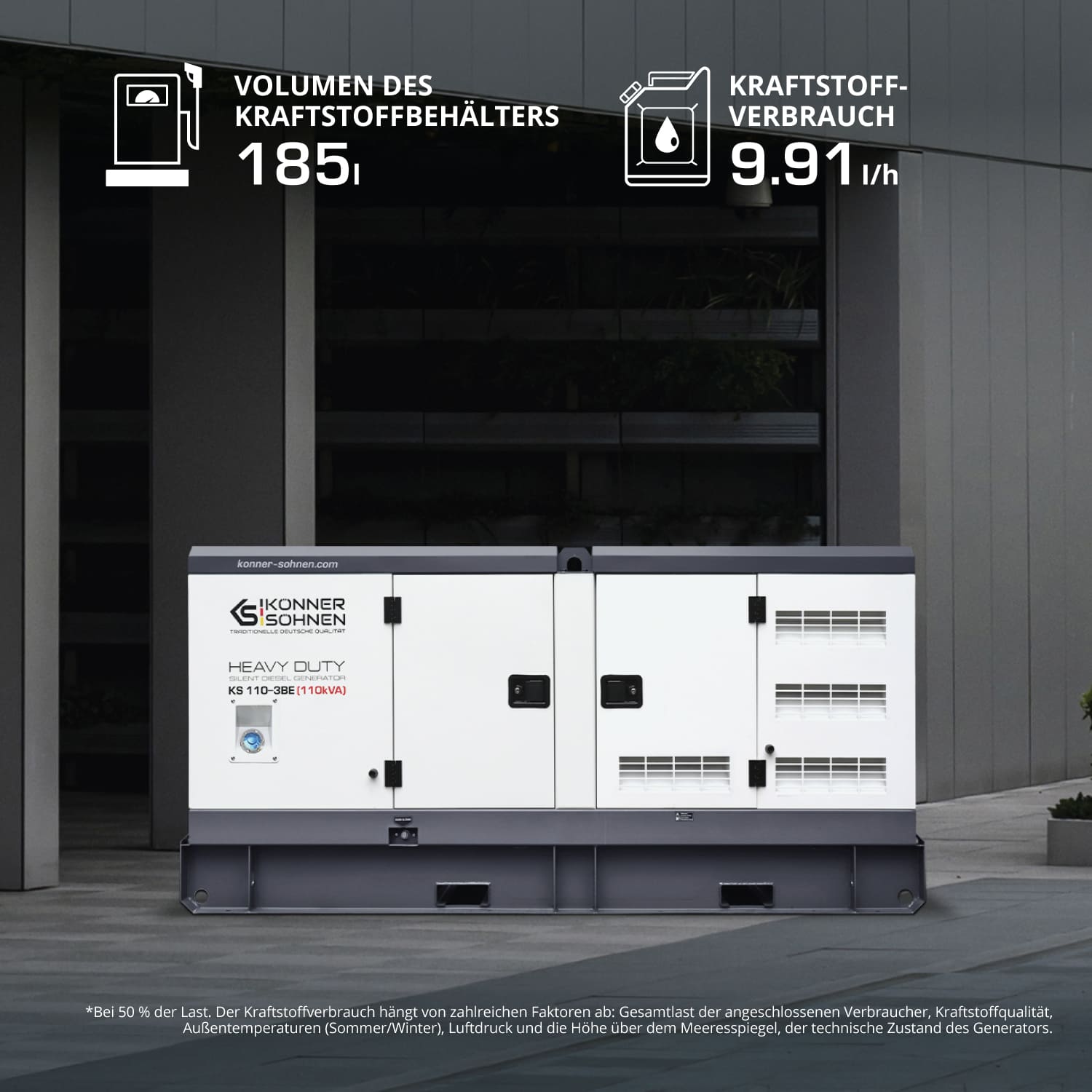 Könner & Söhnen 3-Phasen-Generator KS 110-3BE