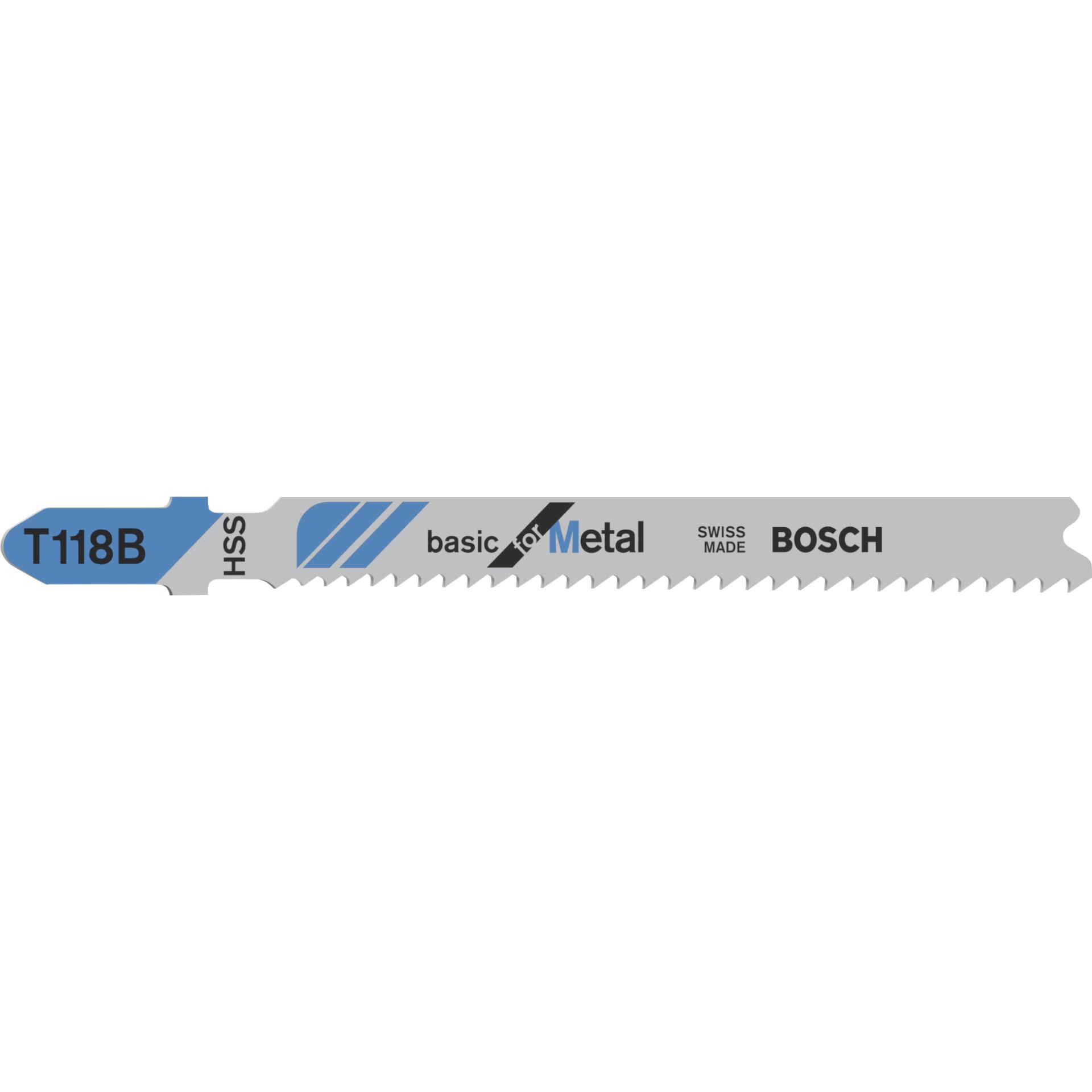 Bosch 5 Stichsägeblätter T 118 B Bosch 5 Stichsägeblätter T 118 B