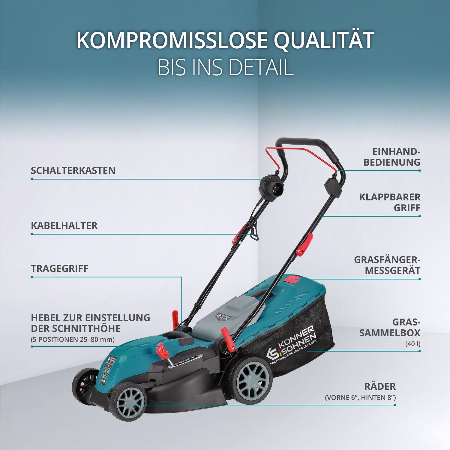 Elektrischer Rasenmäher KS 38LM