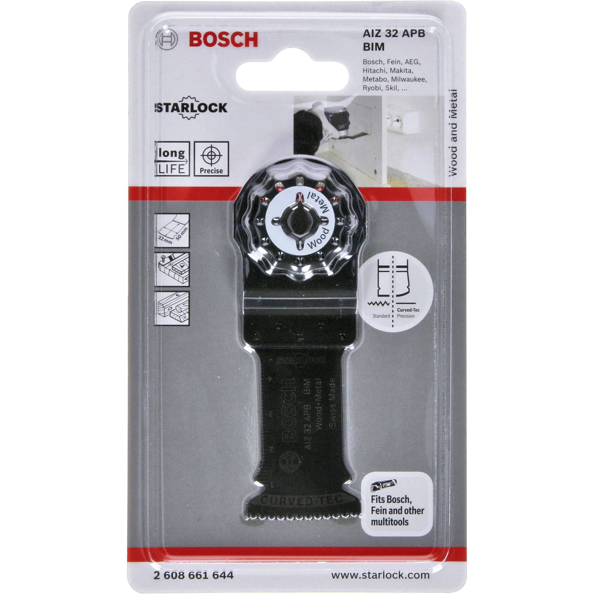 Bosch BIM Tauchsägeblatt W+M AIZ 32 APB Bosch BIM Tauchsägeblatt W+M AIZ 32 APB