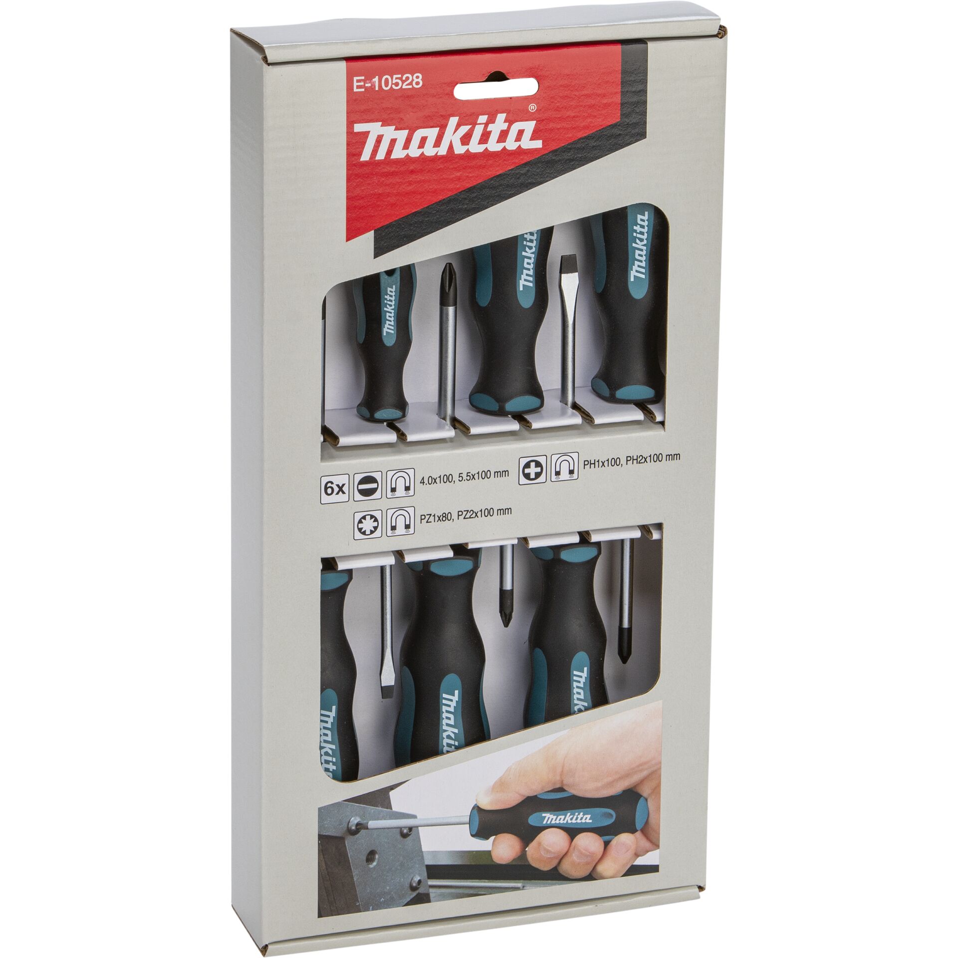Makita E-10528 Schraubendreher-Set 6-tlg.