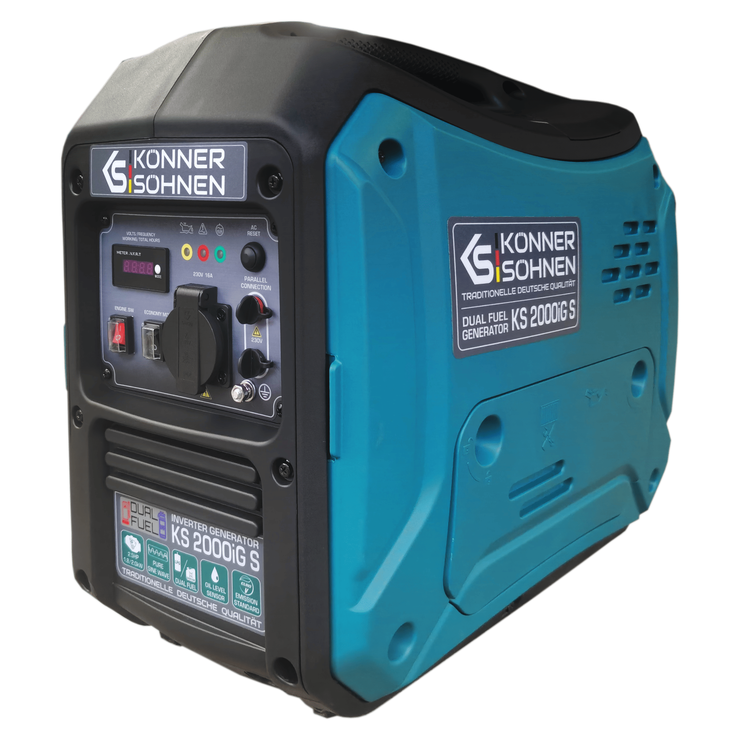 LPG/Benzin-Inverter-Generator KS 2000iG S