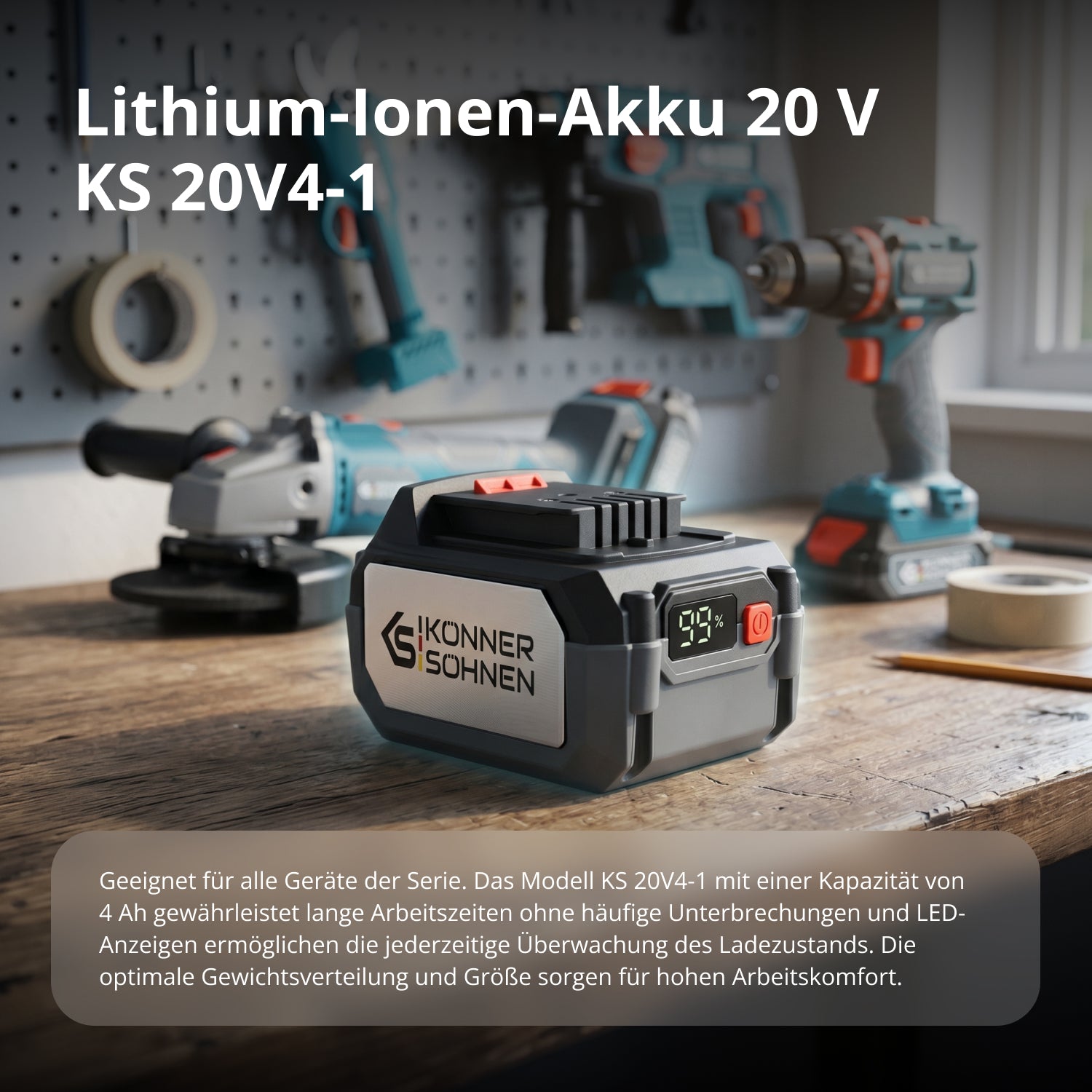 Li-Ion Akku 20V KS 20V4-1
